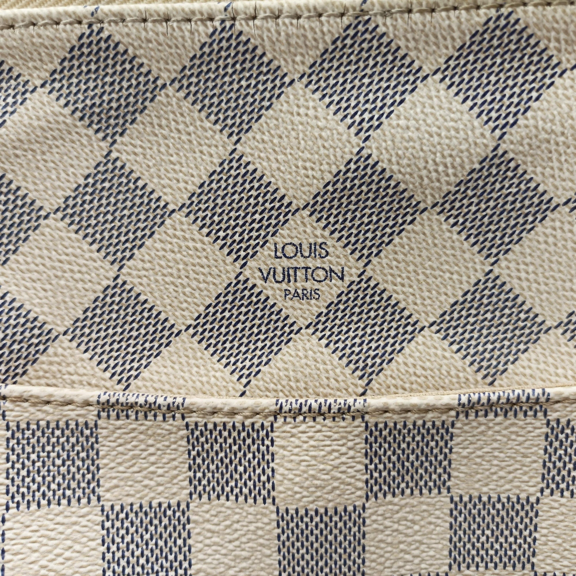 Figheri PM Azur Damier Canvas N41176 SN4181フィジェリPM アズール ダミエキャンバス N41176 SN4181