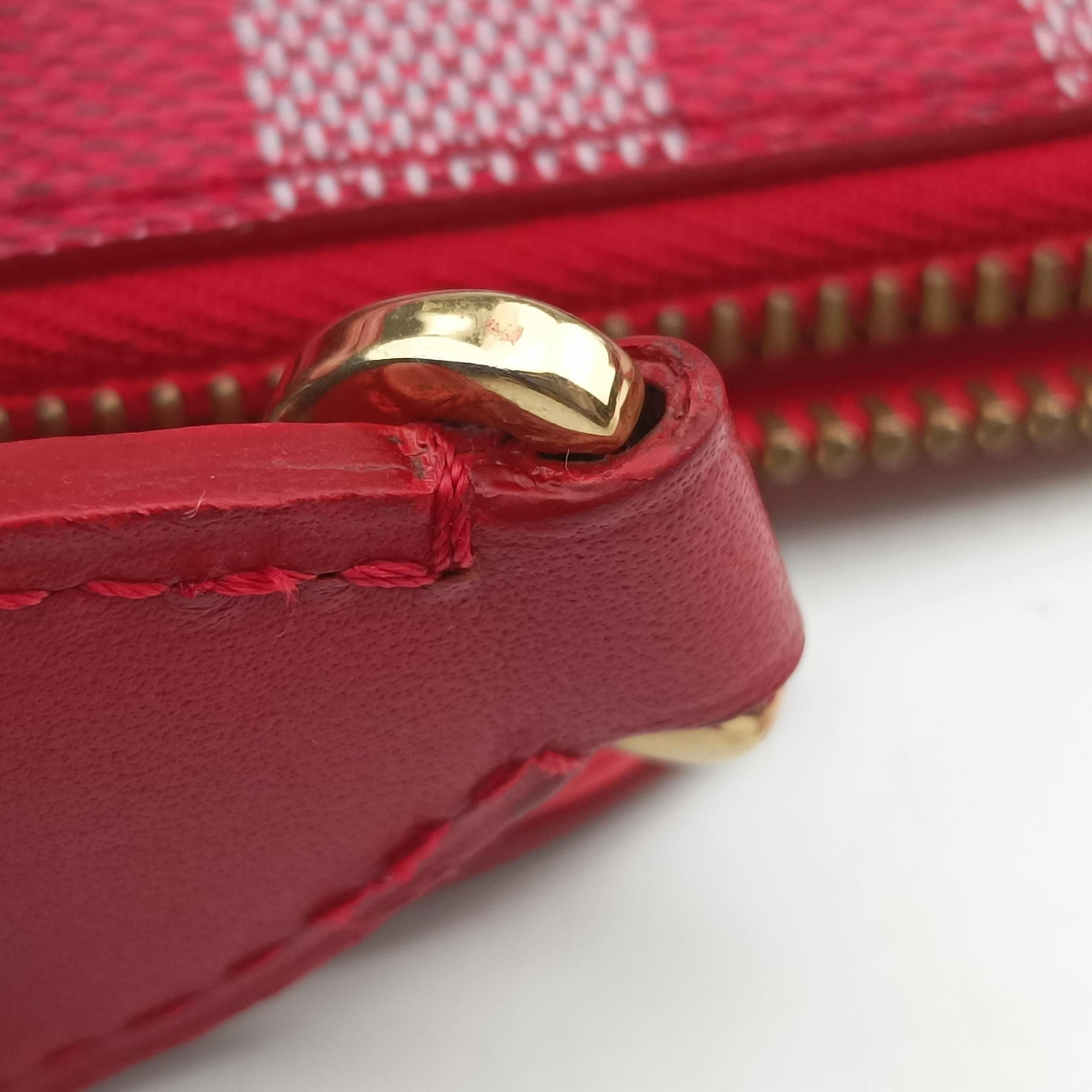 Module CARMIN Damier PVC Coated Canvas N41306 FL4133モジュール カーマイン ダミエ PVCコーティングキャンバス N41306 FL4133