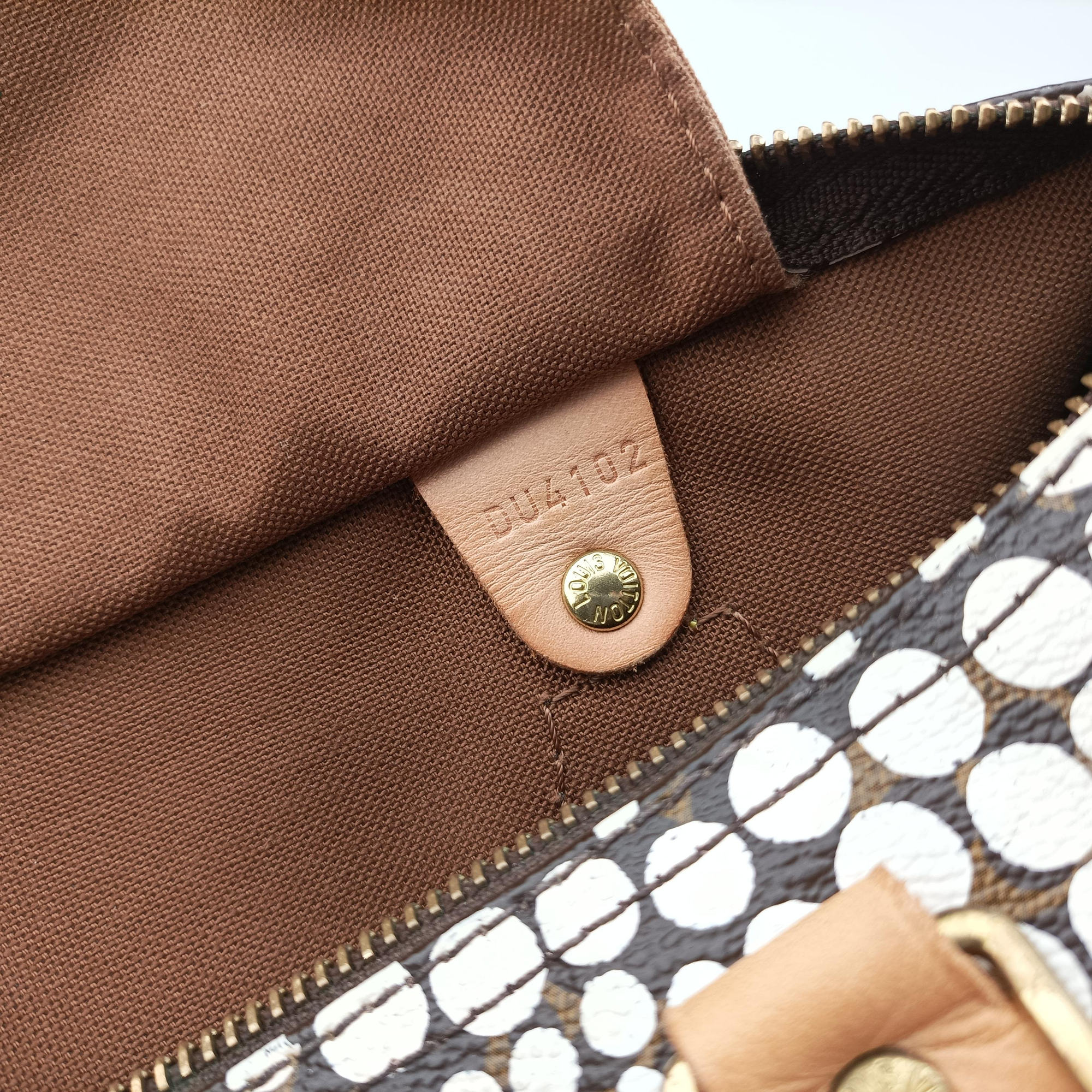 Monogram Town Speedy 30 Brown x White Monogram canvas M40690 DU4102モノグラムタウン スピーディ30 ブラウン×ホワイト モノグラムキャンバス M40690 DU4102