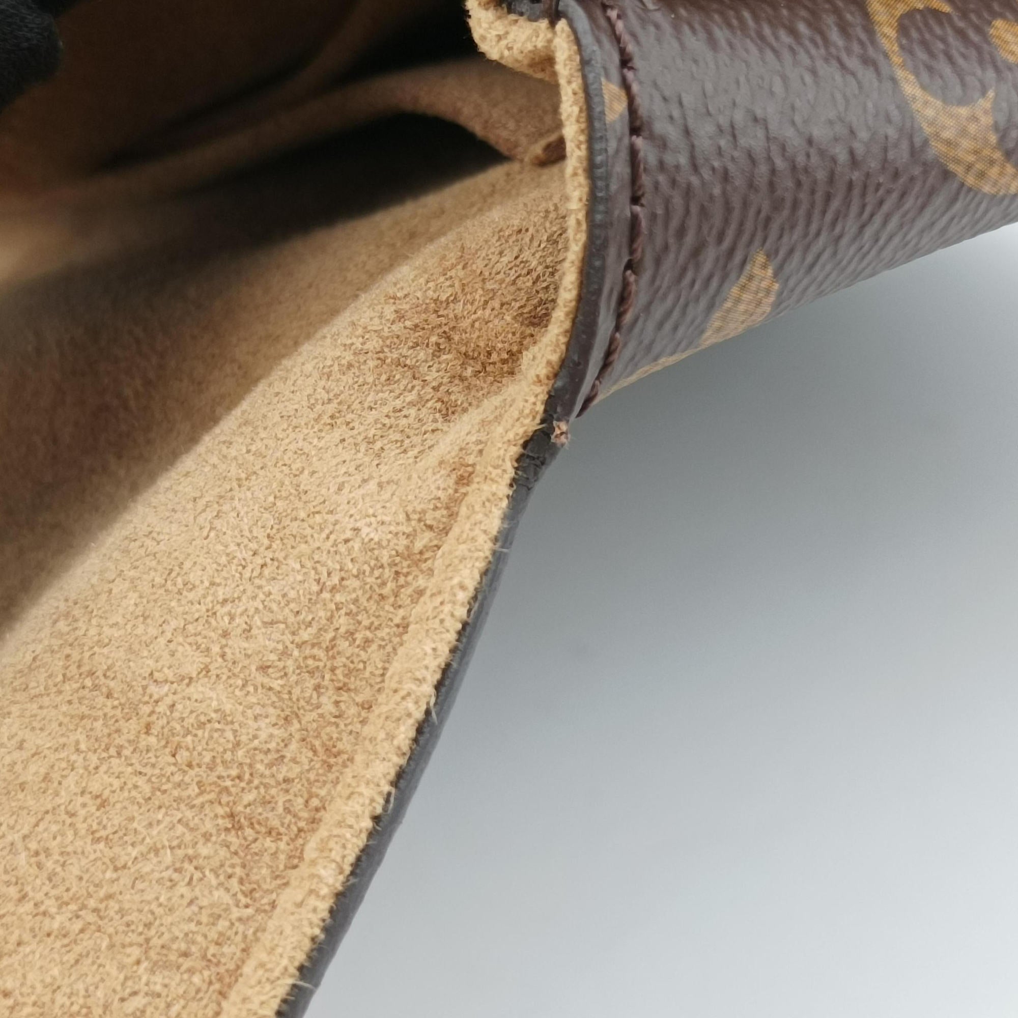 MARIGNAN Brown×COQUELICOT Monogram Canvas×calf leather M44286 FL2108マリニャン モノグラム/ブラウン×コクリコ モノグラムキャンバス×カーフレザー M44286 FL2108