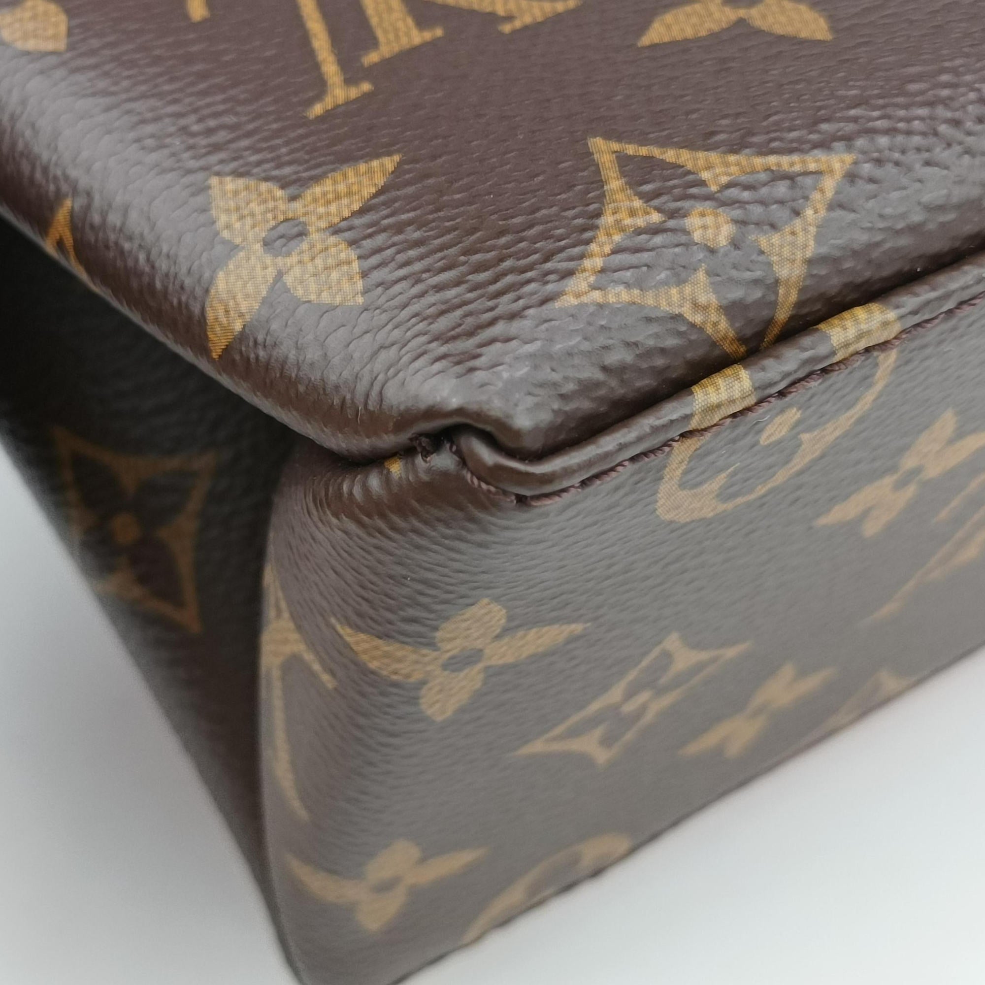 MARIGNAN Brown×COQUELICOT Monogram Canvas×calf leather M44286 FL2108マリニャン モノグラム/ブラウン×コクリコ モノグラムキャンバス×カーフレザー M44286 FL2108