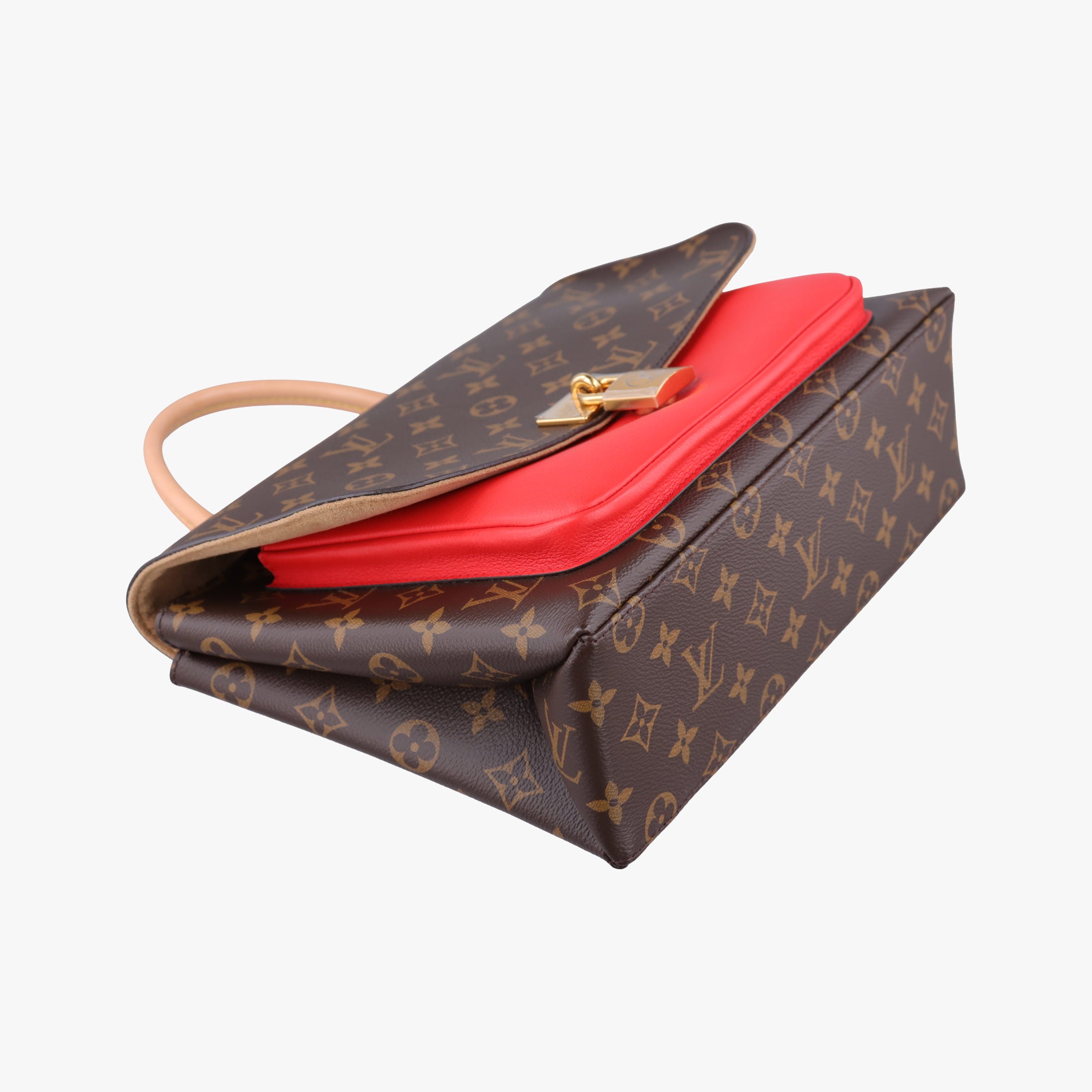 MARIGNAN Brown×COQUELICOT Monogram Canvas×calf leather M44286 FL2108マリニャン モノグラム/ブラウン×コクリコ モノグラムキャンバス×カーフレザー M44286 FL2108