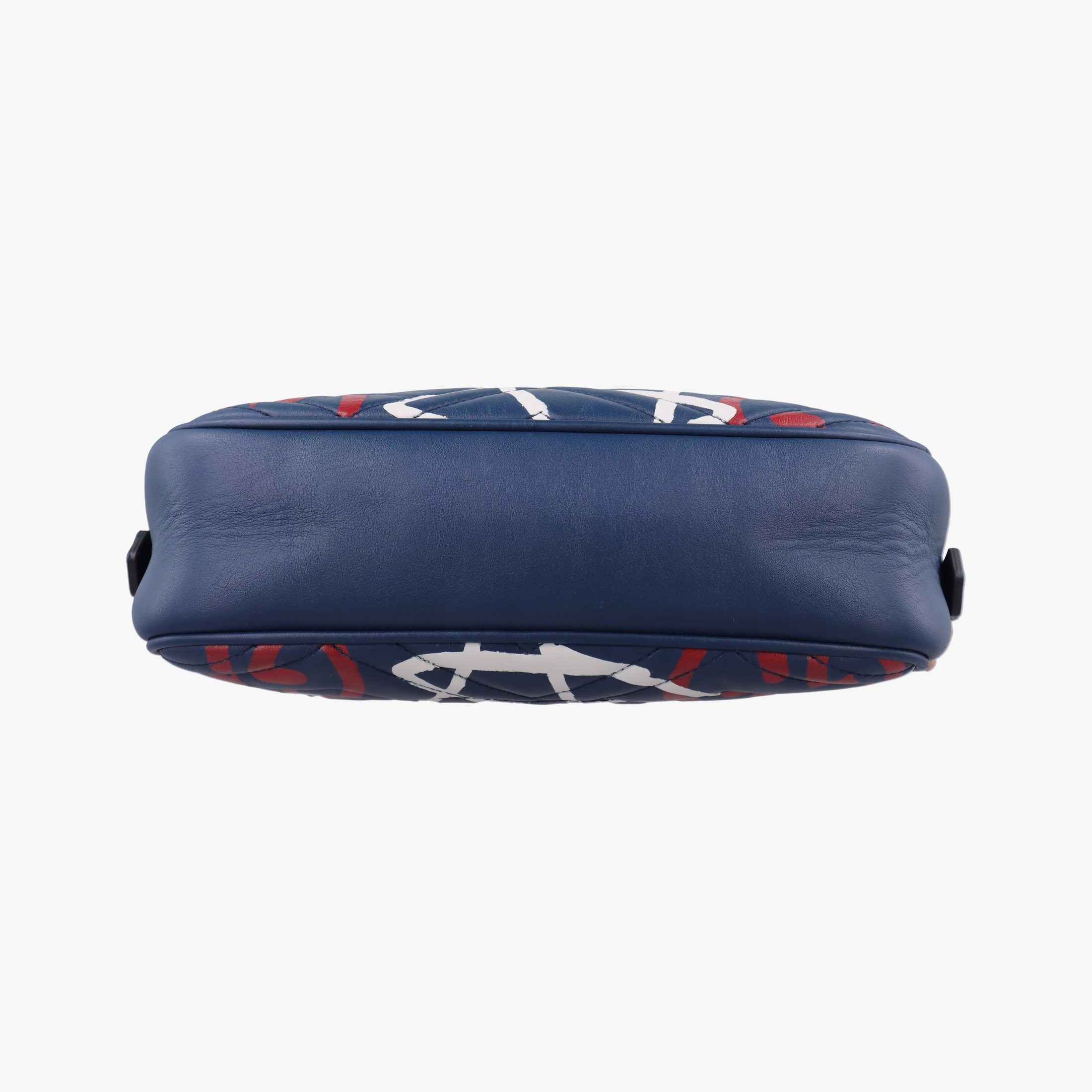 GG Marmont navy×Multicolour Leather 447632 C020665521GGマーモント ネイビー×マルチカラー レザー 447632 C020665521
