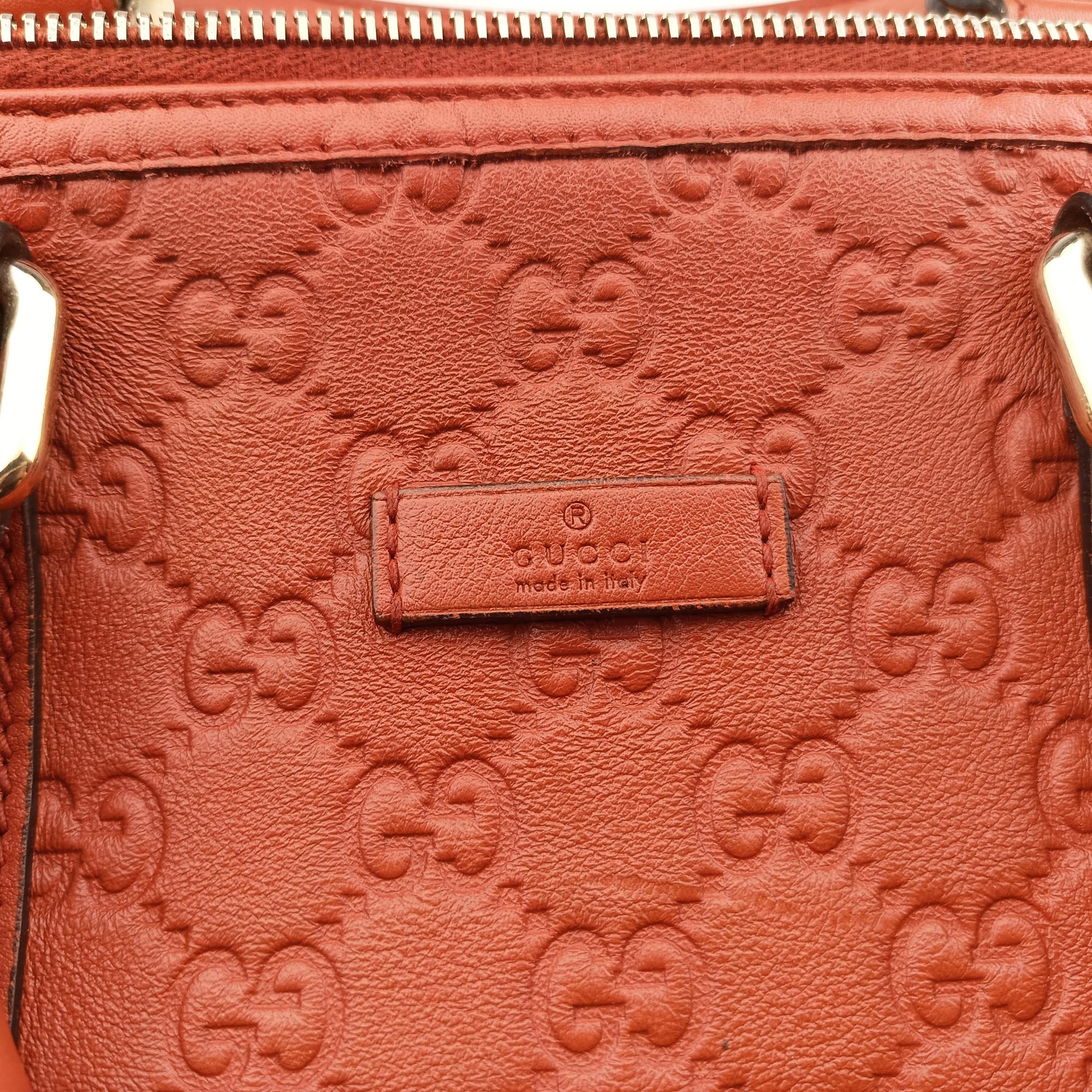 Joy Guccissima Orange Leather 265697 H018008137ジョイ グッチッシマ オレンジ レザー 265697 H018008137