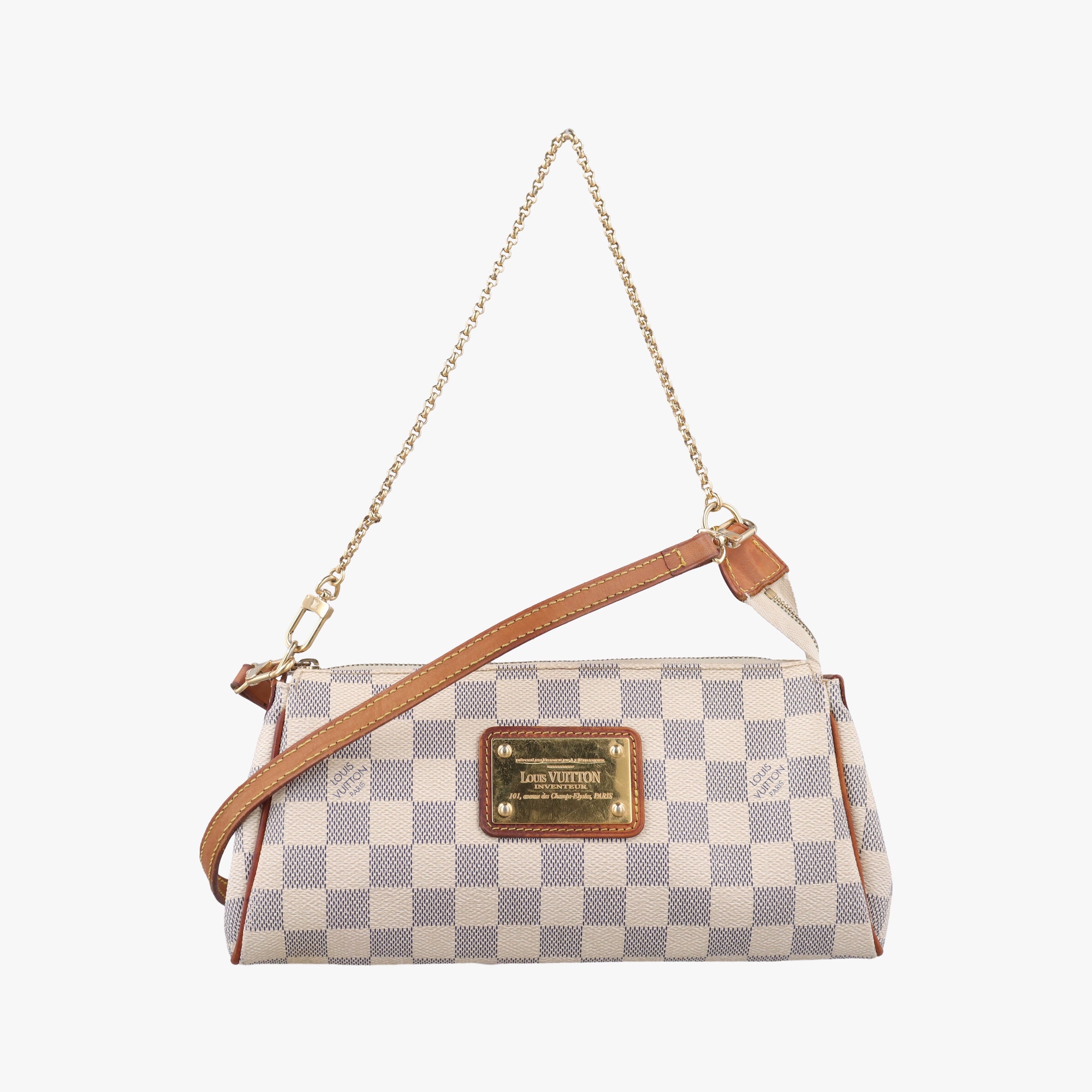 EVA AZUR Damier Canvas N55214 DU0151エヴァ アズール ダミエキャンバス N55214 DU0151
