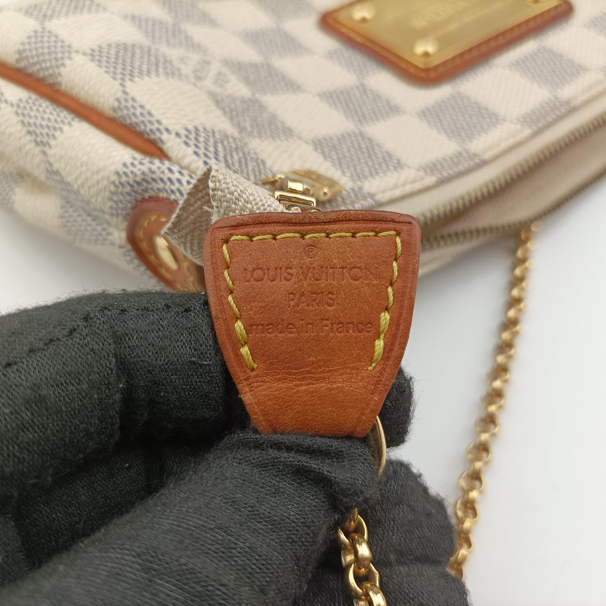 EVA AZUR Damier Canvas N55214 DU0151エヴァ アズール ダミエキャンバス N55214 DU0151