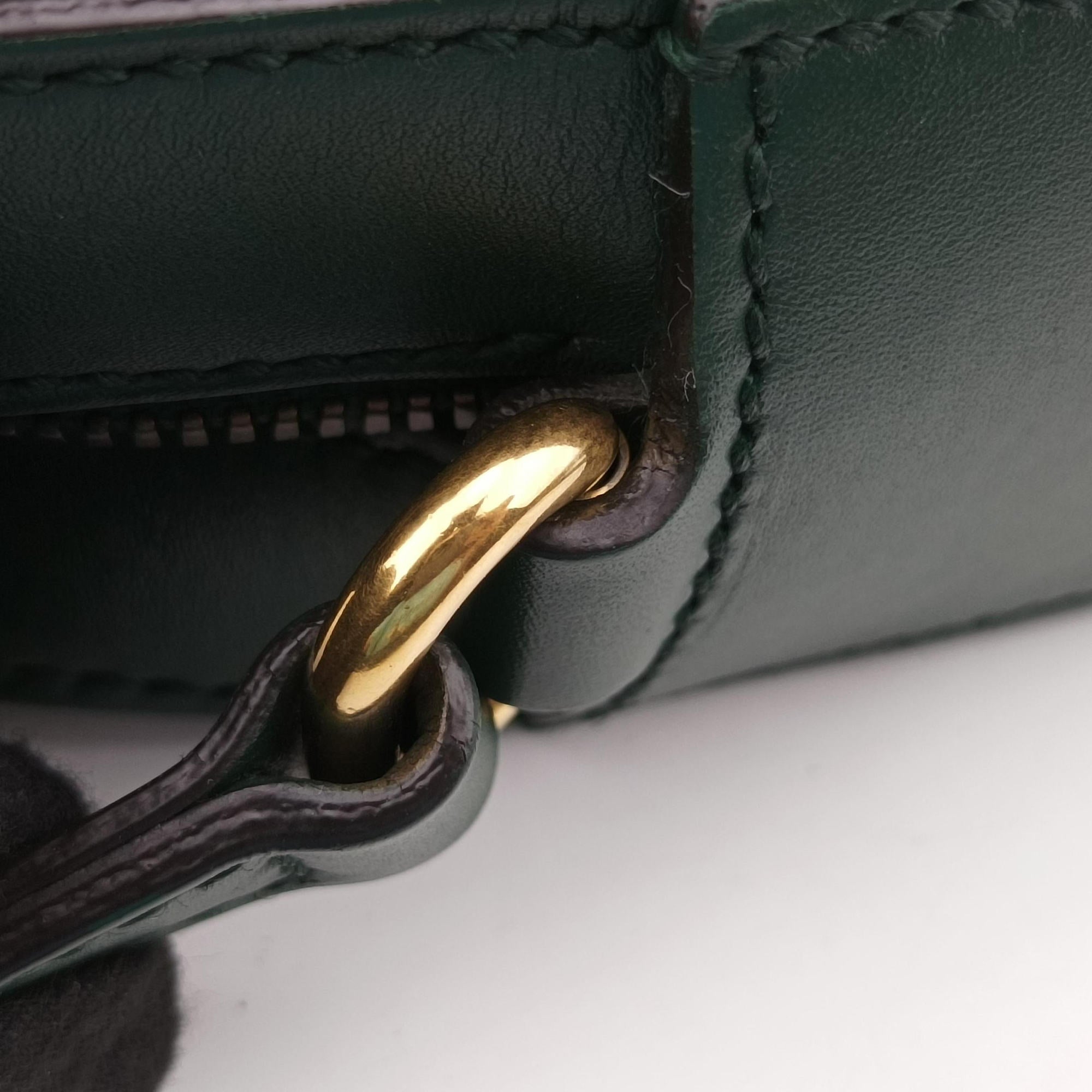 Bee Web Green Leather 412008 G019343745ビー ウェブ グリーン レザー 412008 G019343745