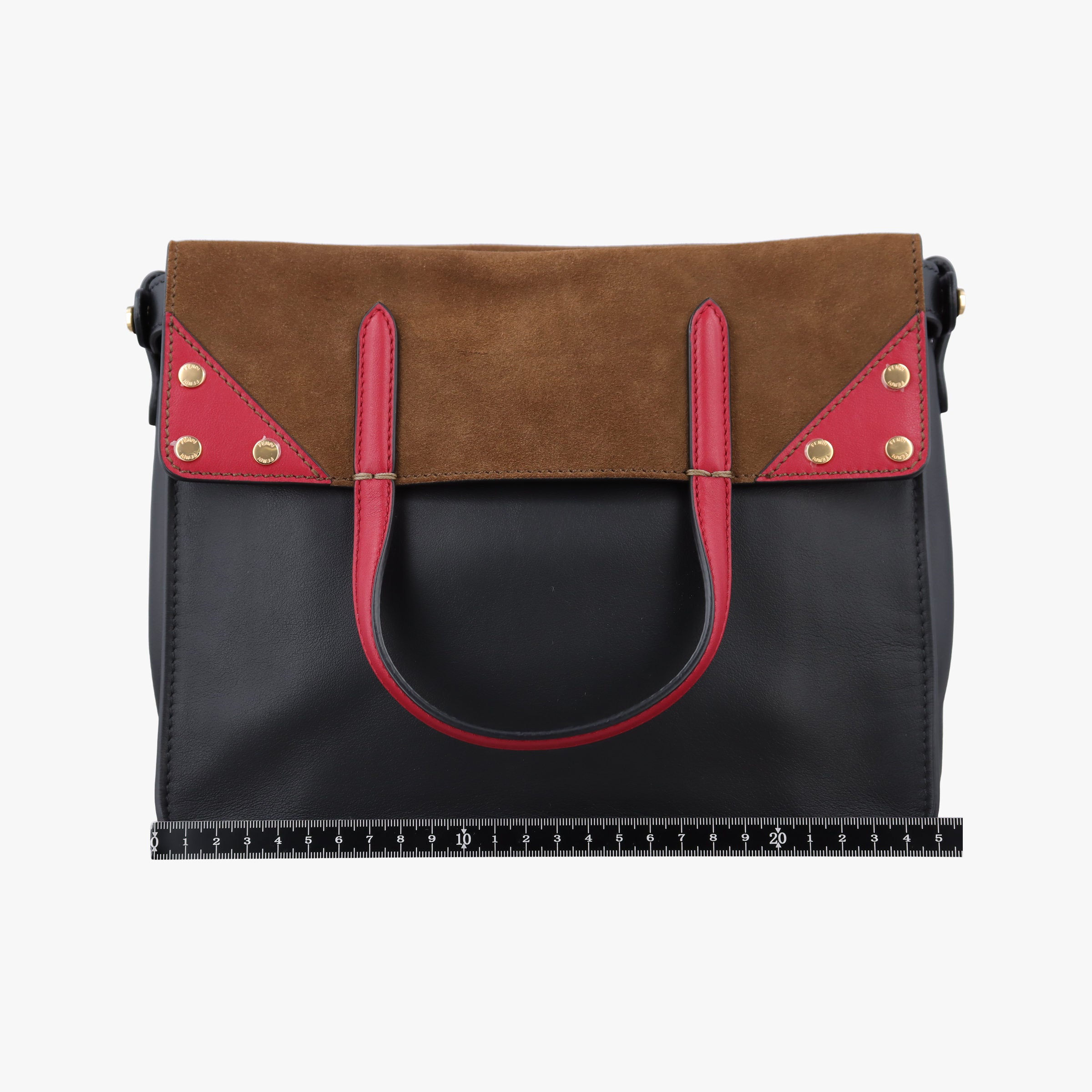 Flip black×red×brown Leather× Suede 8TB302 8TB302-A6CG-199-0189フリップ ブラック×レッド×ブラウン レザー×スエード 8TB302 8TB302-A6CG-199-0189