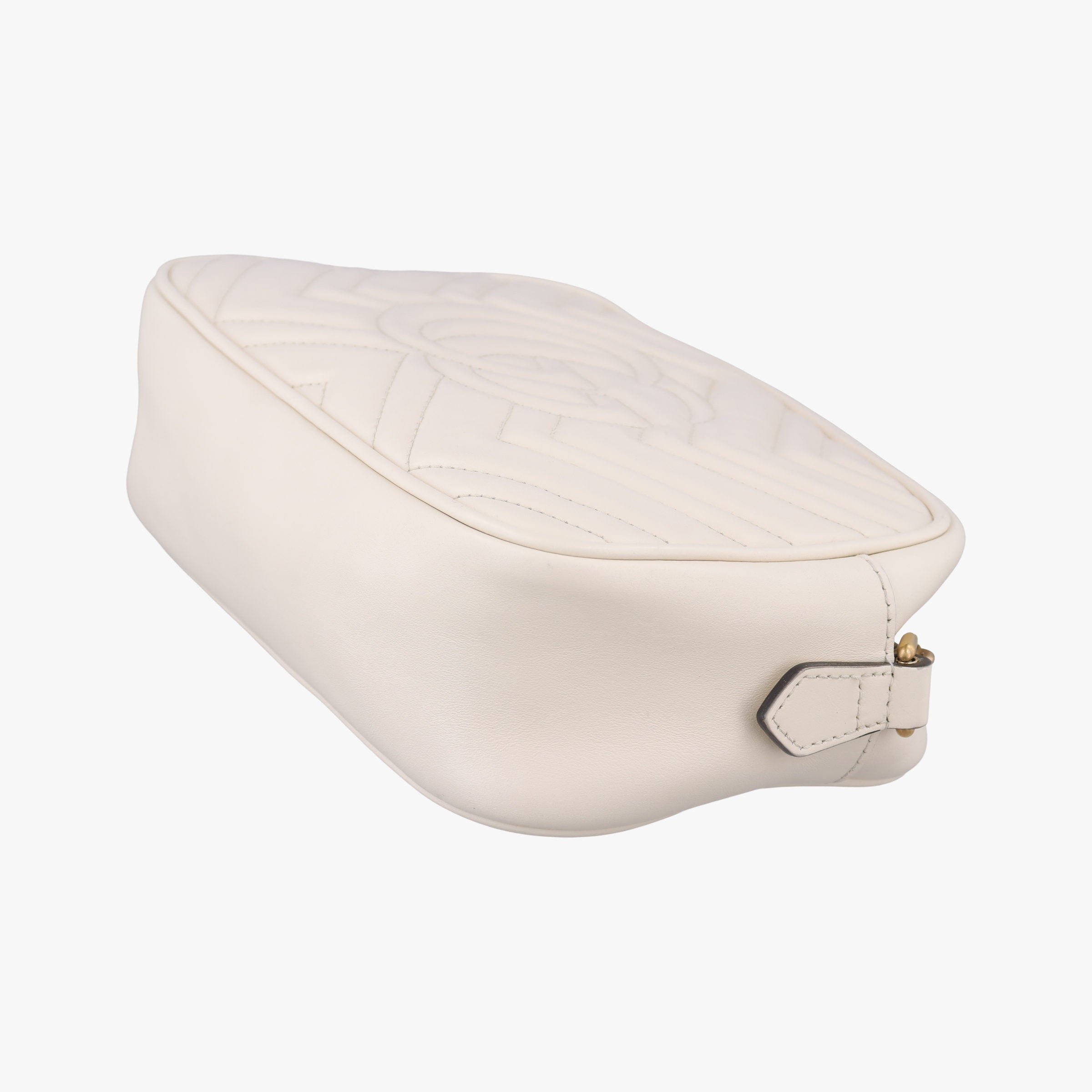 GG Marmont White Leather 447632 A029700467GGマーモント ホワイト レザー 447632 A029700467