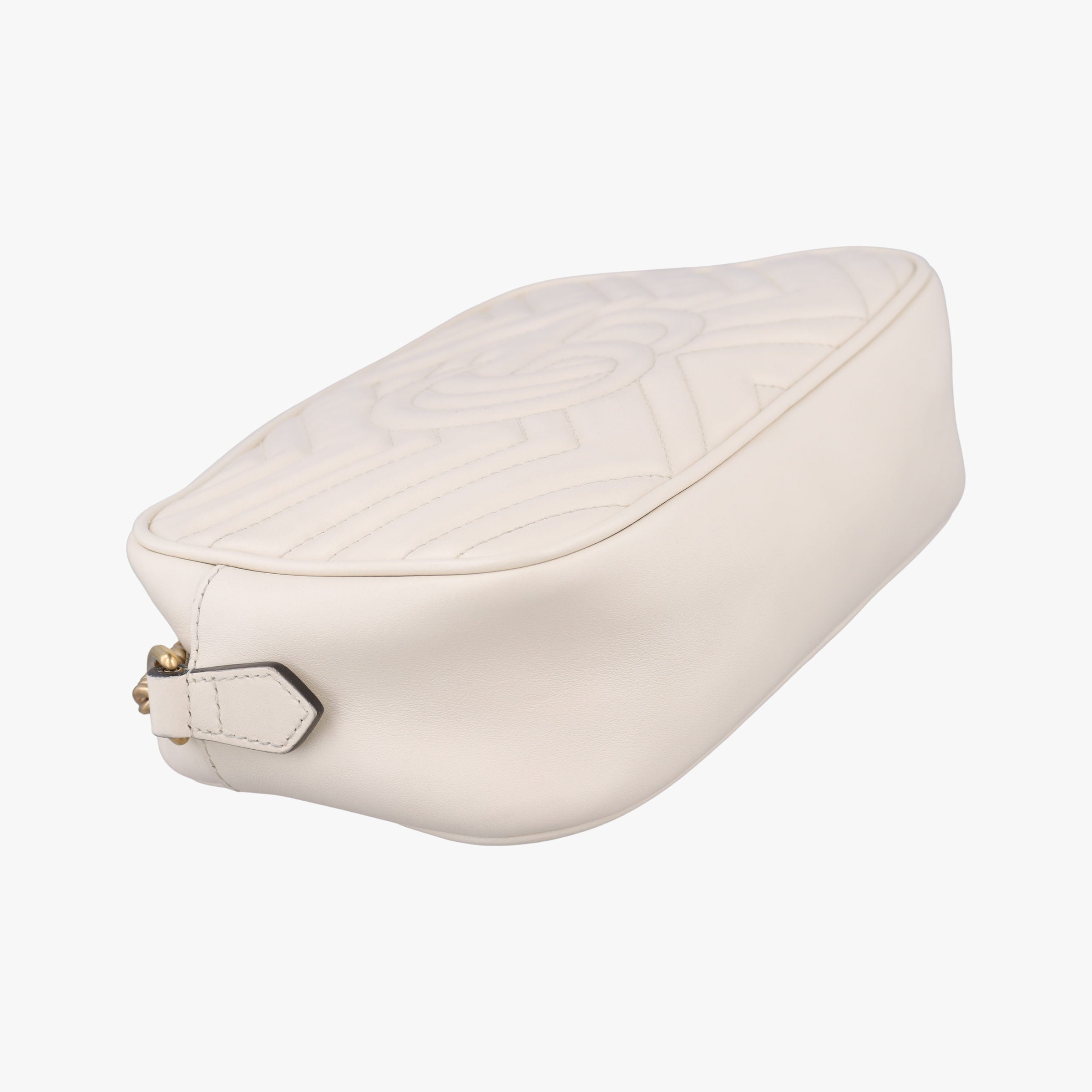 GG Marmont White Leather 447632 A029700467GGマーモント ホワイト レザー 447632 A029700467