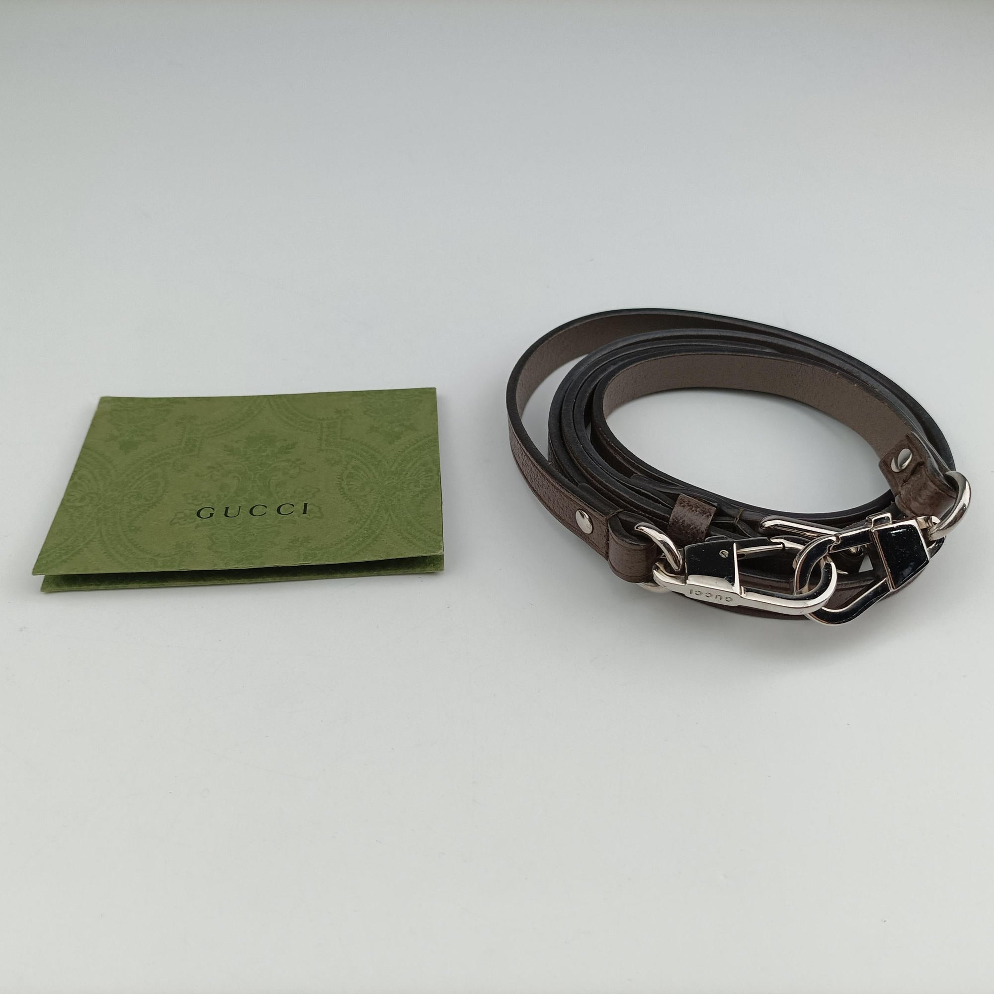 Padlock Brown PVC coated canvas×Leather 588351 パドロック ブラウン PVCコーティングキャンバス×レザー 588351