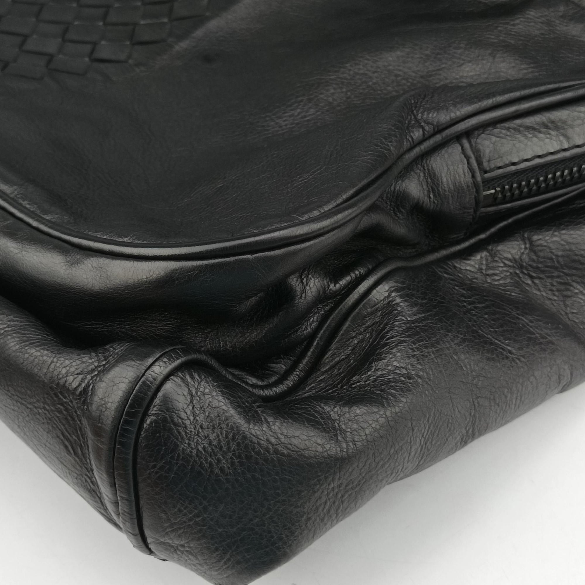 Intrecciato Black lambskin 245173 VN031 1000 EPEV 2010 493 Aイントレチャート ブラック ラムスキン 245173 VN031 1000 EPEV 2010 493 A