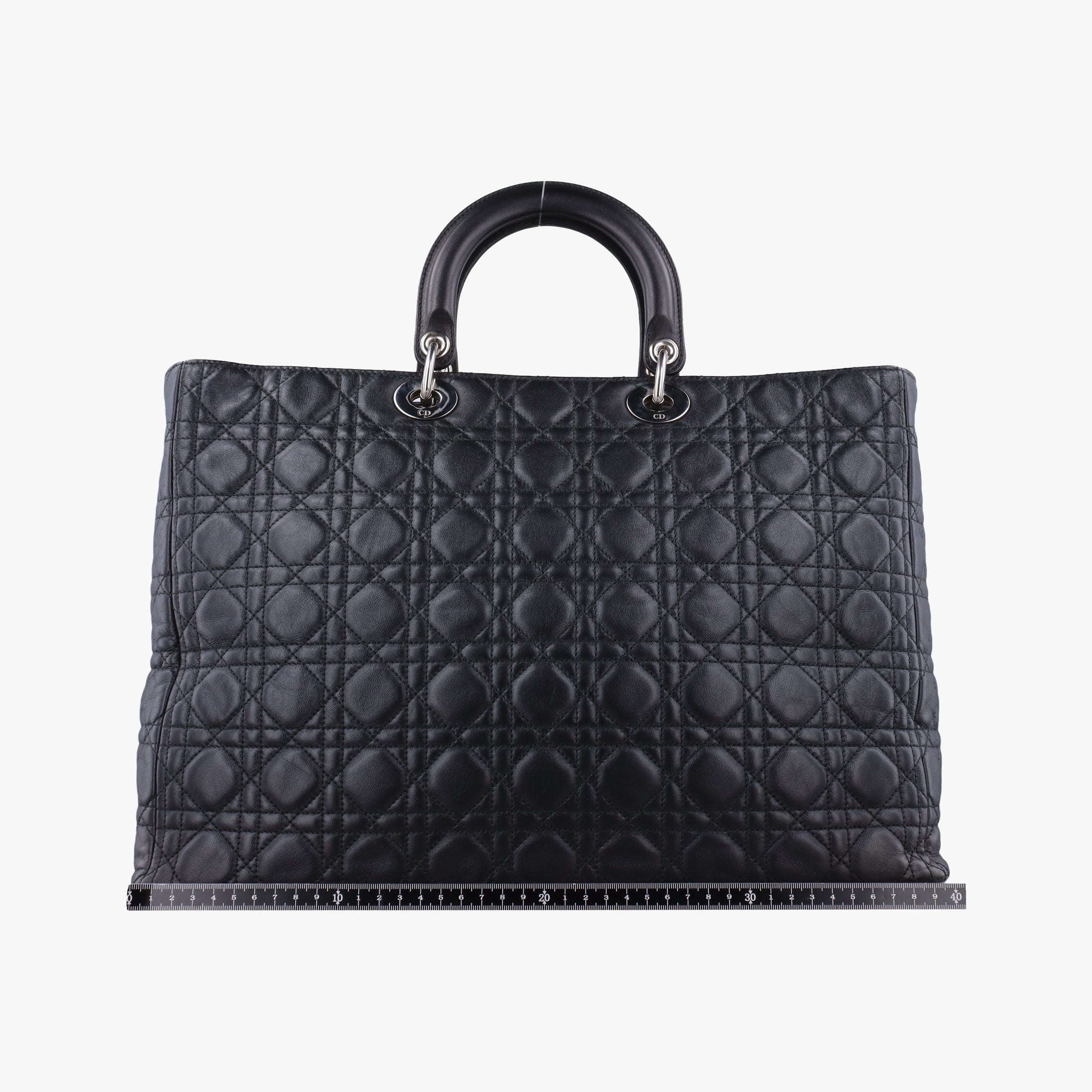 Lady Dior Black lambskin 16-MA-0110レディディオール ブラック ラムスキン 16-MA-0110