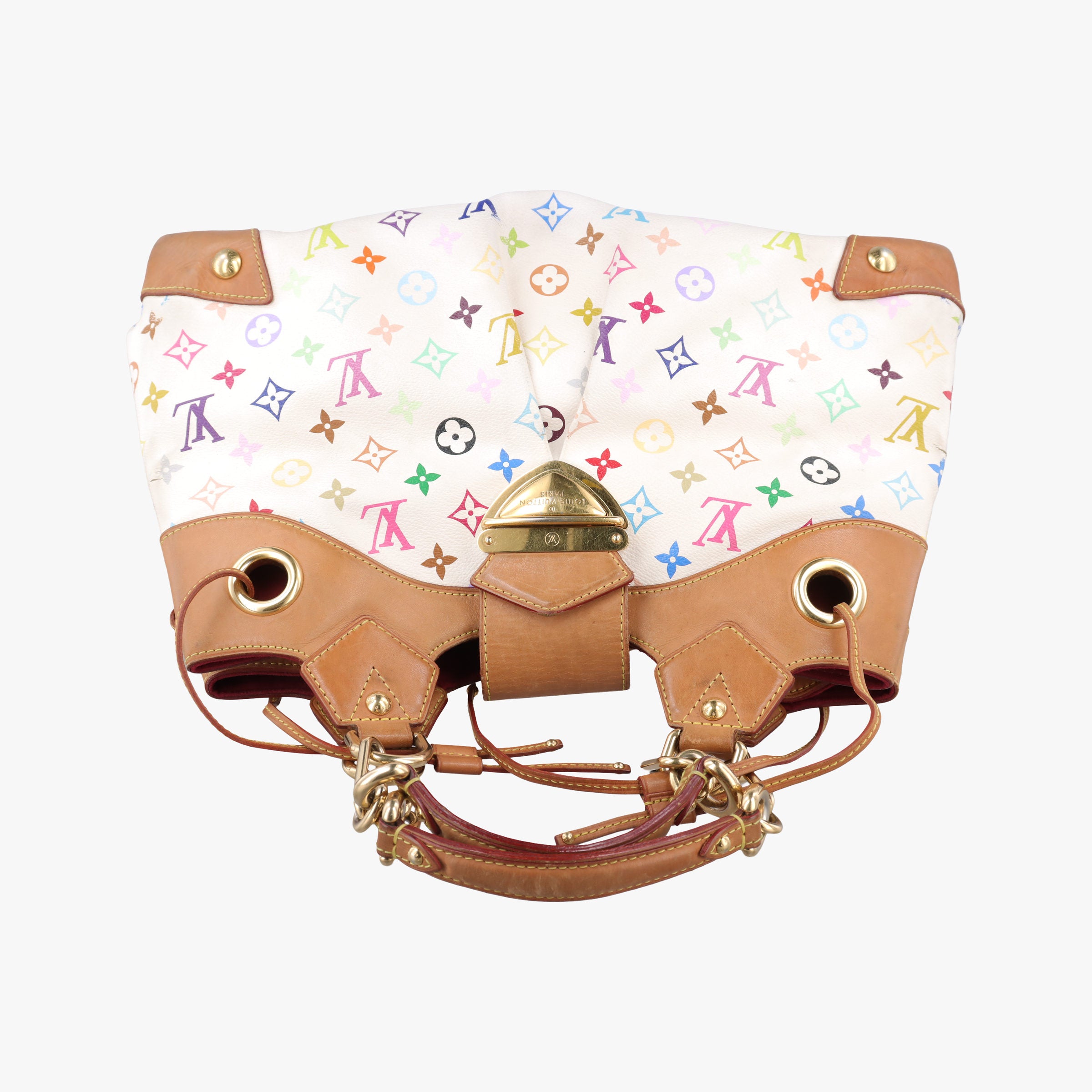 URSULA white Monogram Multicolor M40123 Lot number unknownウルスラ ブロン モノグラム マルチカラー M40123 製番不明