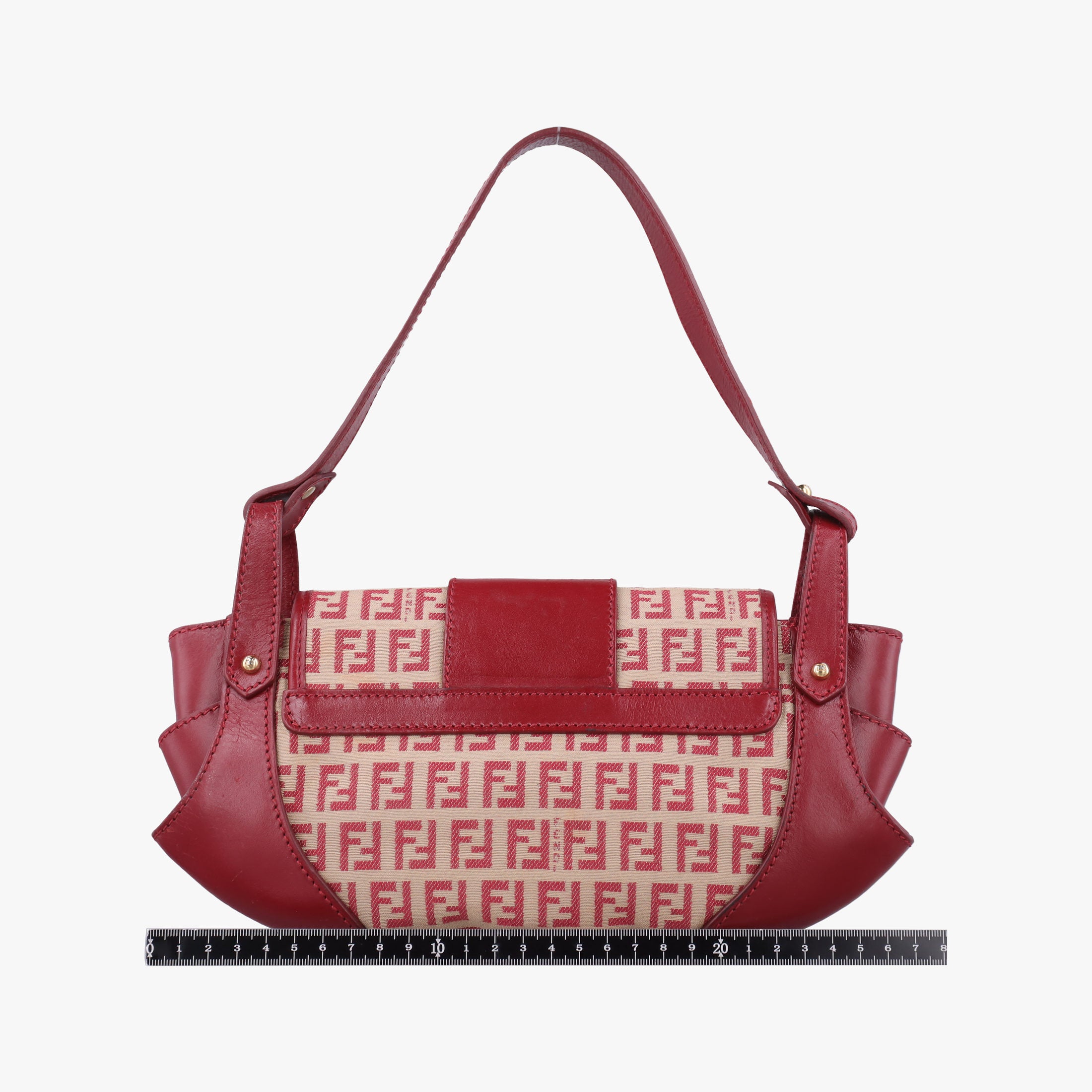 Zucchino Borsa Red canvas×leather 8BR429 2354/8BR429/MGU/049ズッキーノ ボルサ レッド キャンバス×レザー 8BR429 2354/8BR429/MGU/049