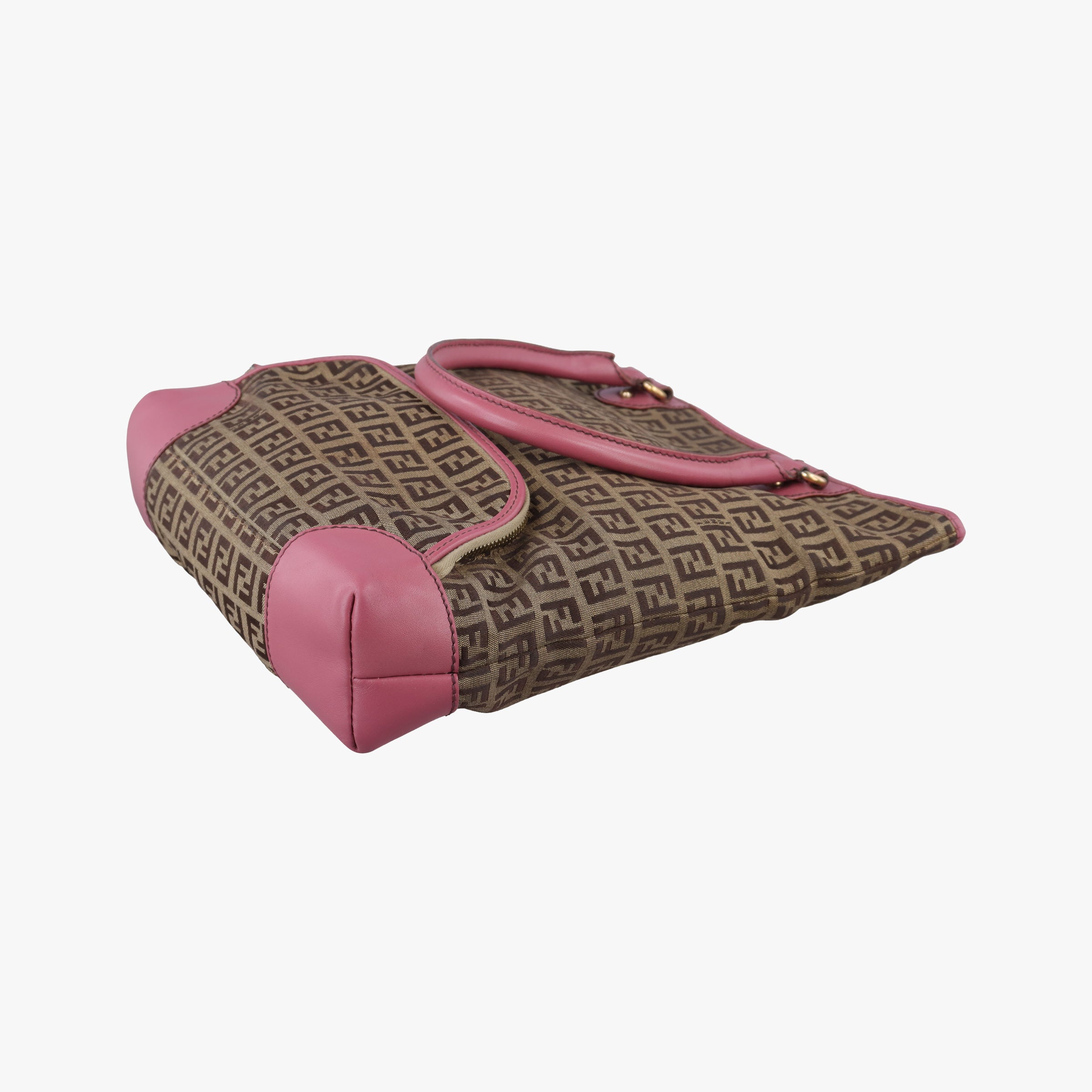 Zucchino Brown×Pink Canvas×Leather 8BH139 2321-8BH139.LXT-059ズッキーノ ブラウン×ピンク キャンバス×レザー 8BH139 2321-8BH139.LXT-059