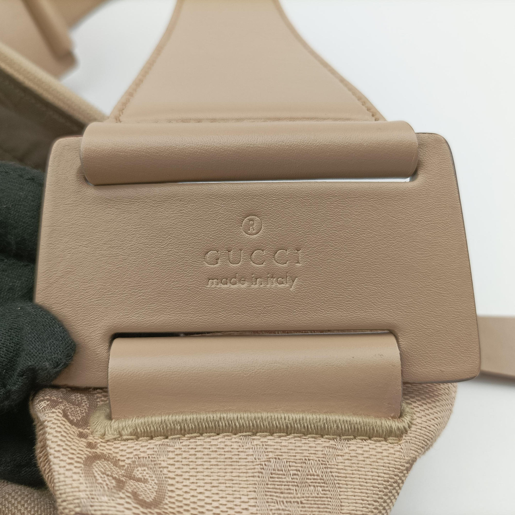 GG Canvas Beige Canvas x Leather 92699 GGキャンバス ベージュ キャンバス×レザー 92699
