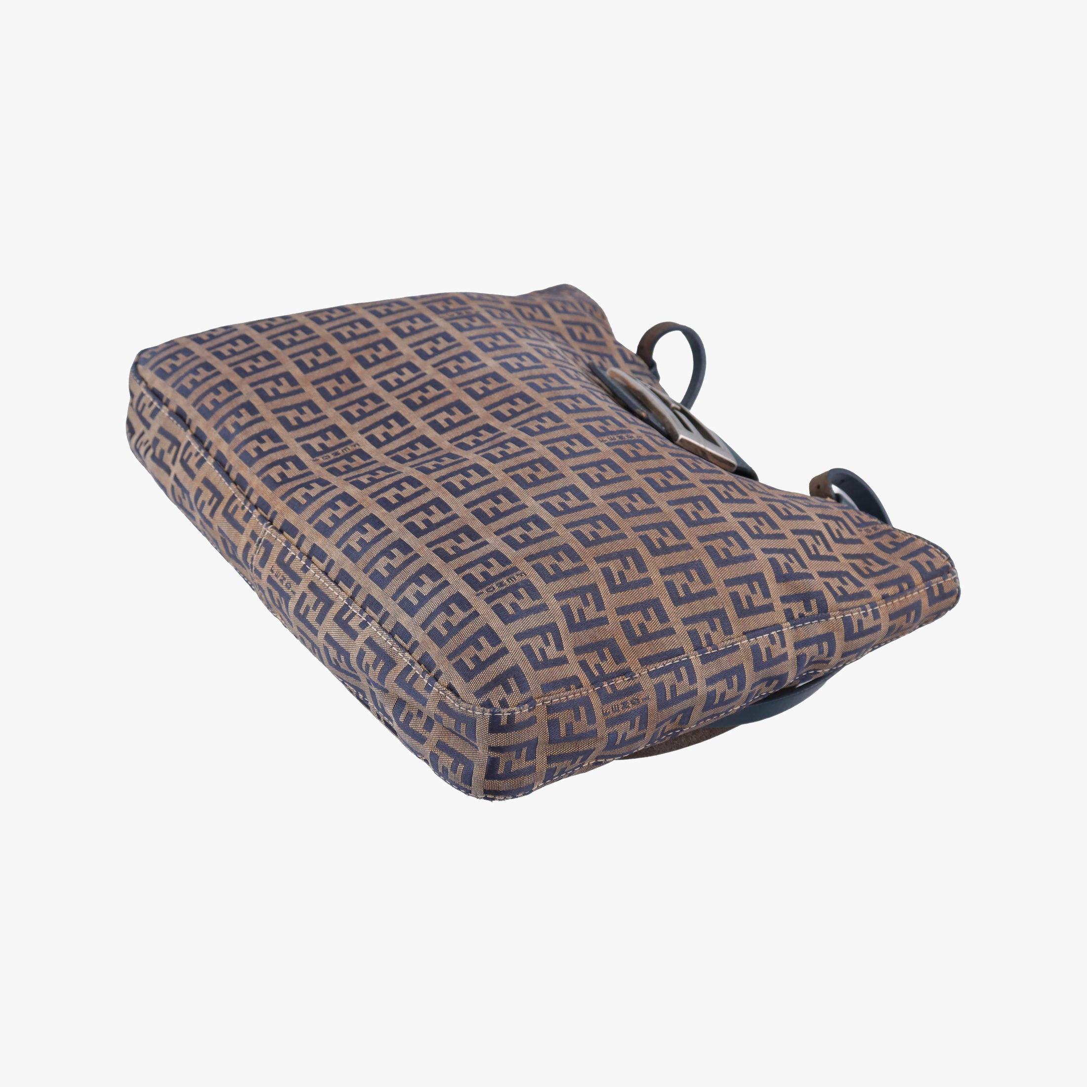 Zucchino Navy×Brown canvas×leather 8BR616 ズッキーノ ネイビー×ブラウン キャンバス×レザー 8BR616
