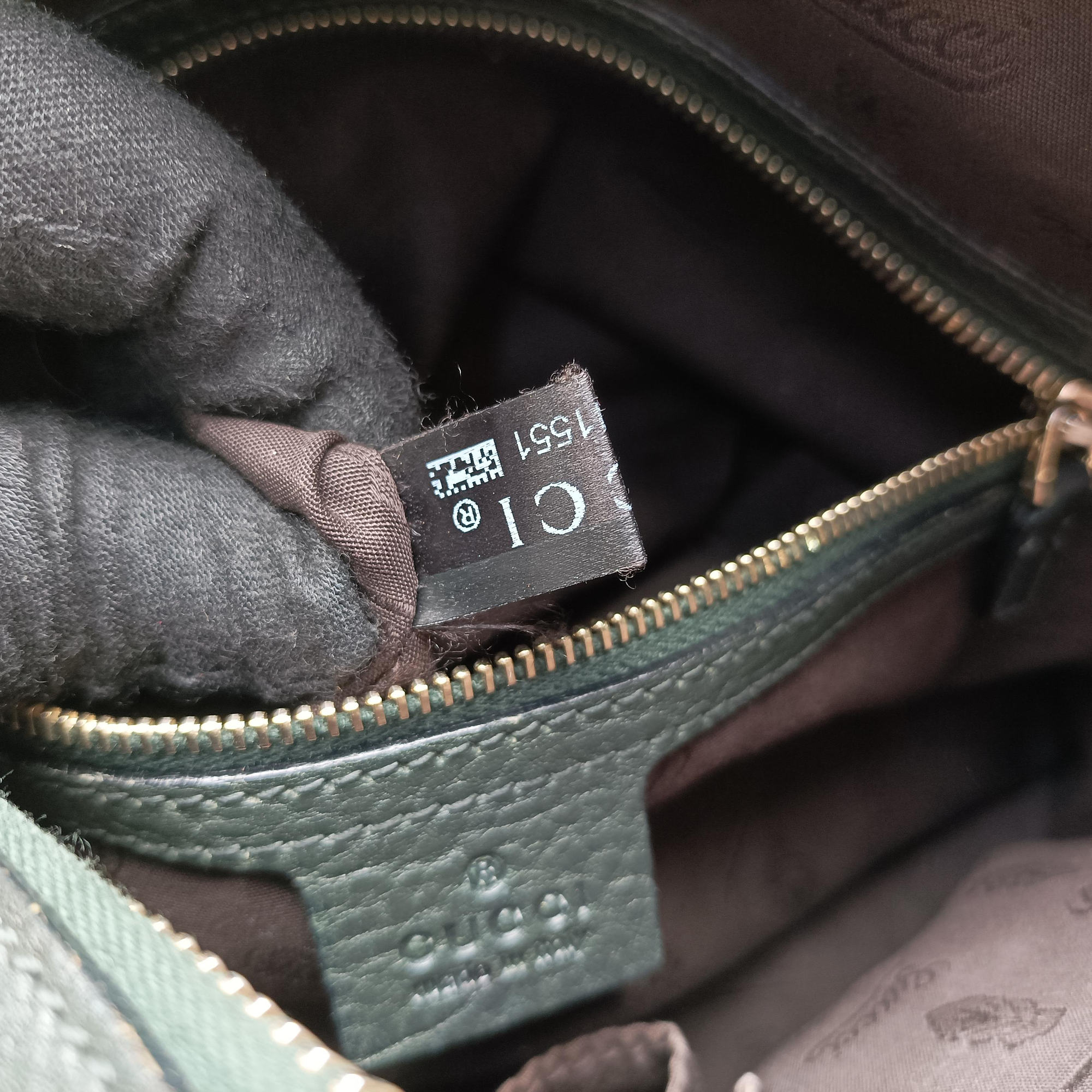 Guccissima Brown × Black Canvas×Leather 247279 G7341551グッチッシマ ブラウン × ブラック キャンバス×レザー 247279 G7341551