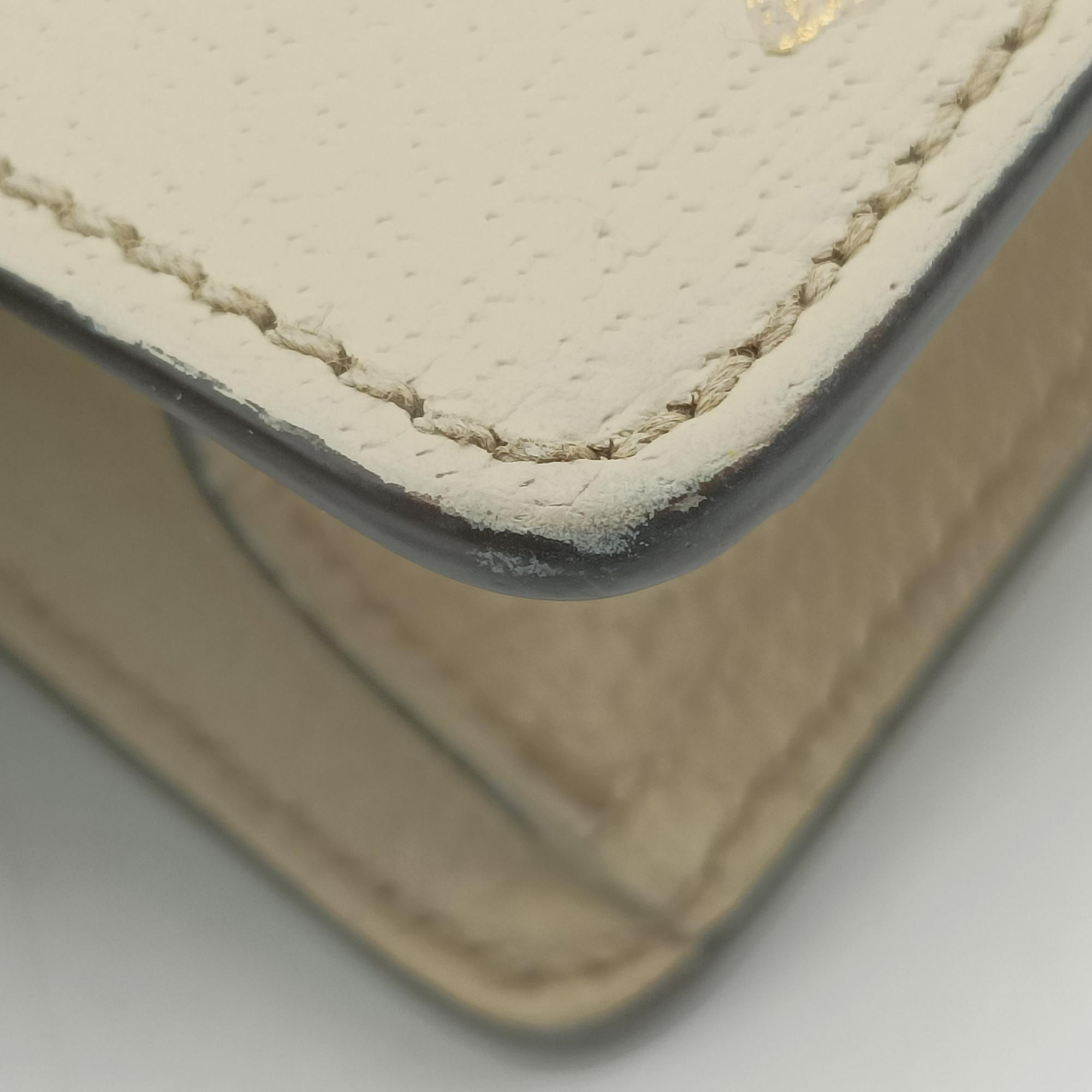 Sylvie Ivory×Navy×Red Leather 524405 G027782298シルヴィ アイボリー×ネイビー×レッド レザー 524405 G027782298