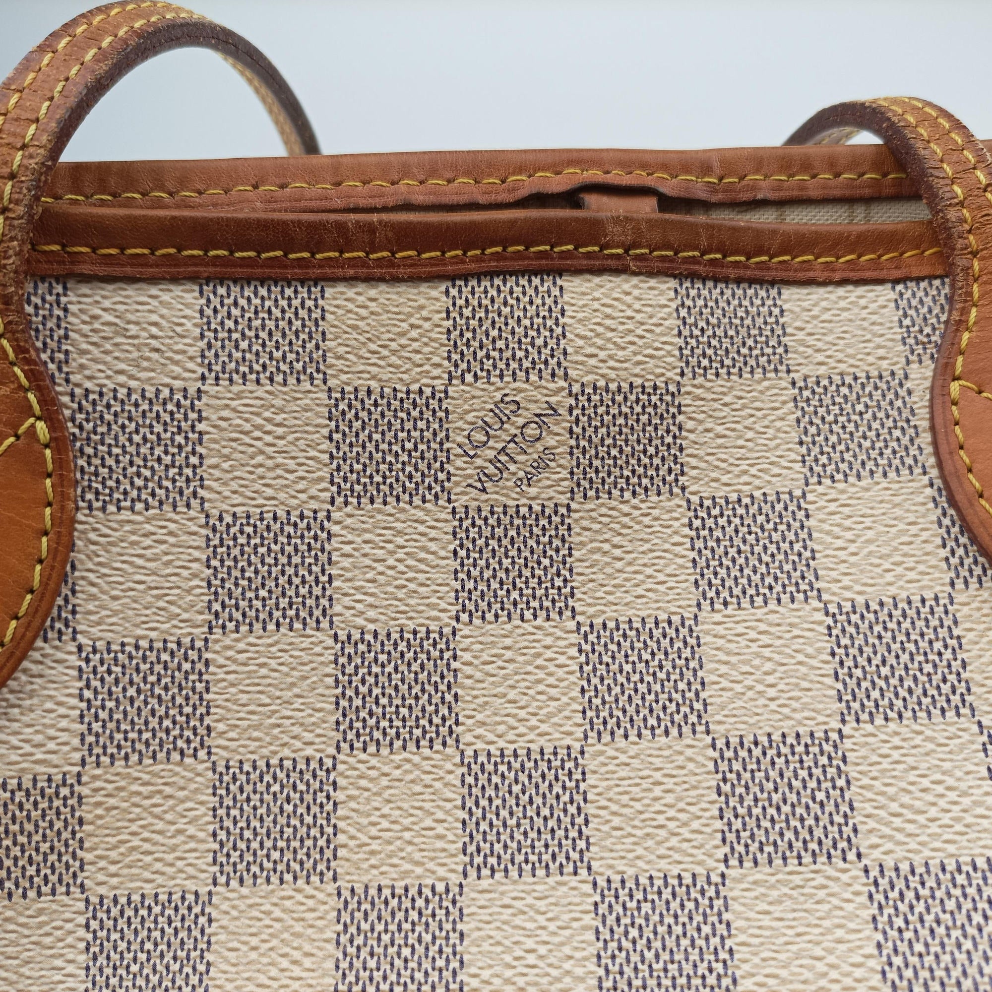 Neverfull MM Azur Damier Canvas N51107 AR0154ネヴァーフルMM アズール ダミエキャンバス N51107 AR0154