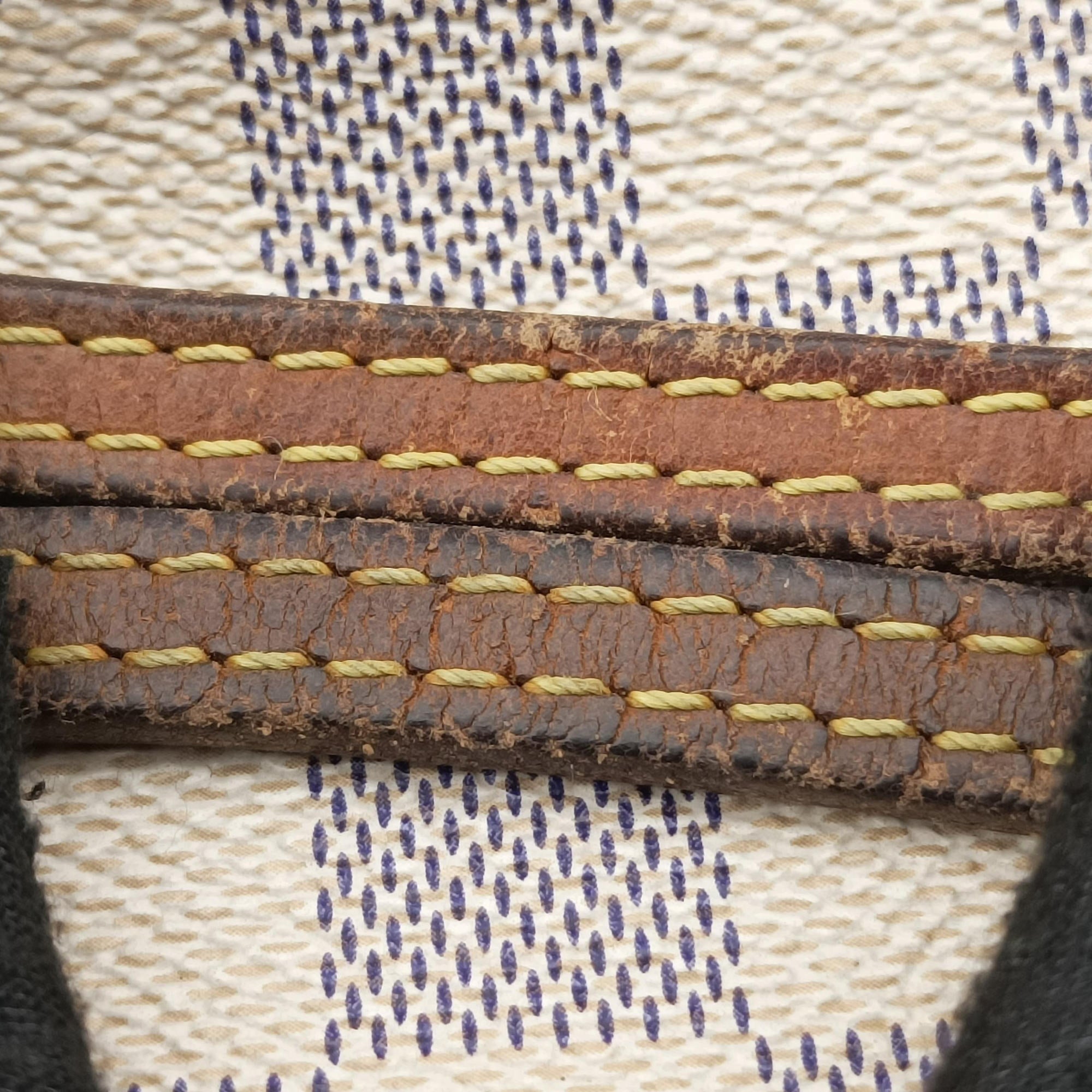 Neverfull MM Azur Damier Canvas N51107 AR0154ネヴァーフルMM アズール ダミエキャンバス N51107 AR0154