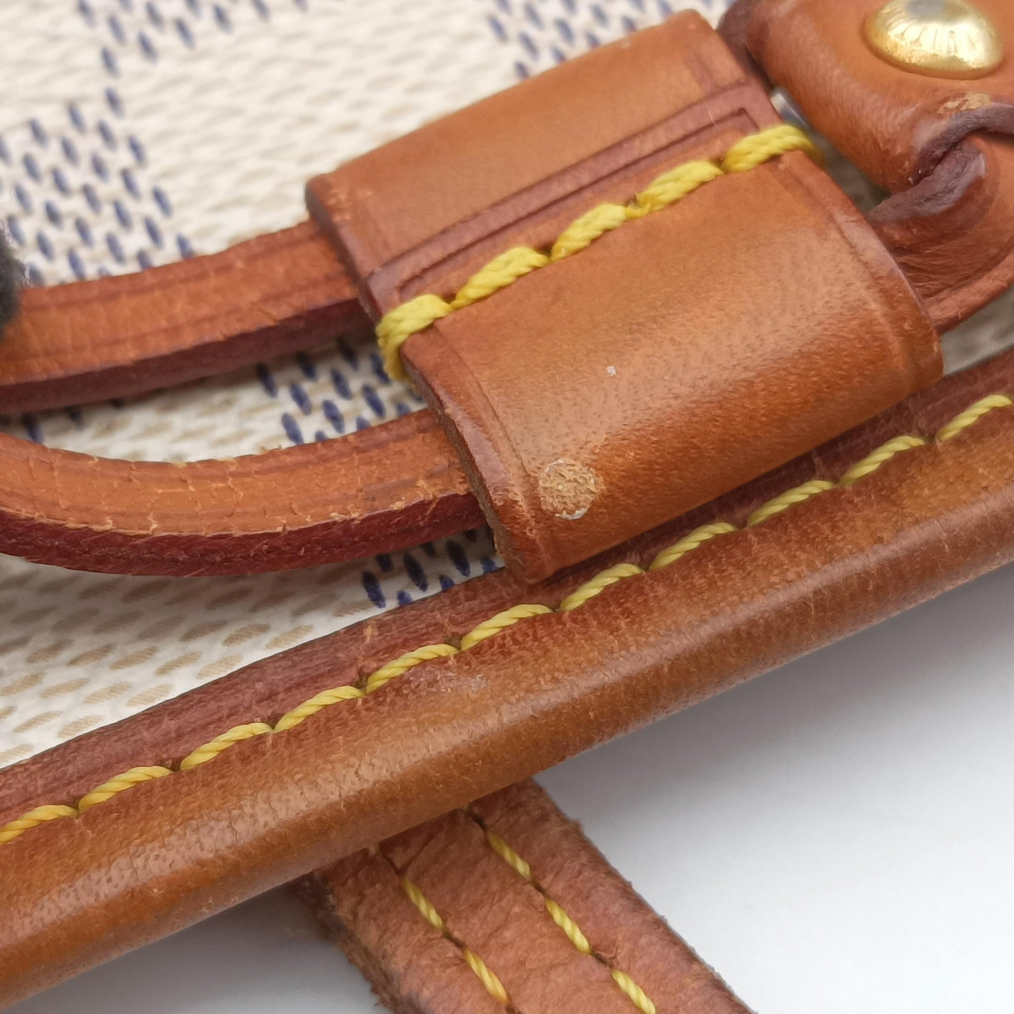 Neverfull MM Azur Damier Canvas N51107 AR0154ネヴァーフルMM アズール ダミエキャンバス N51107 AR0154