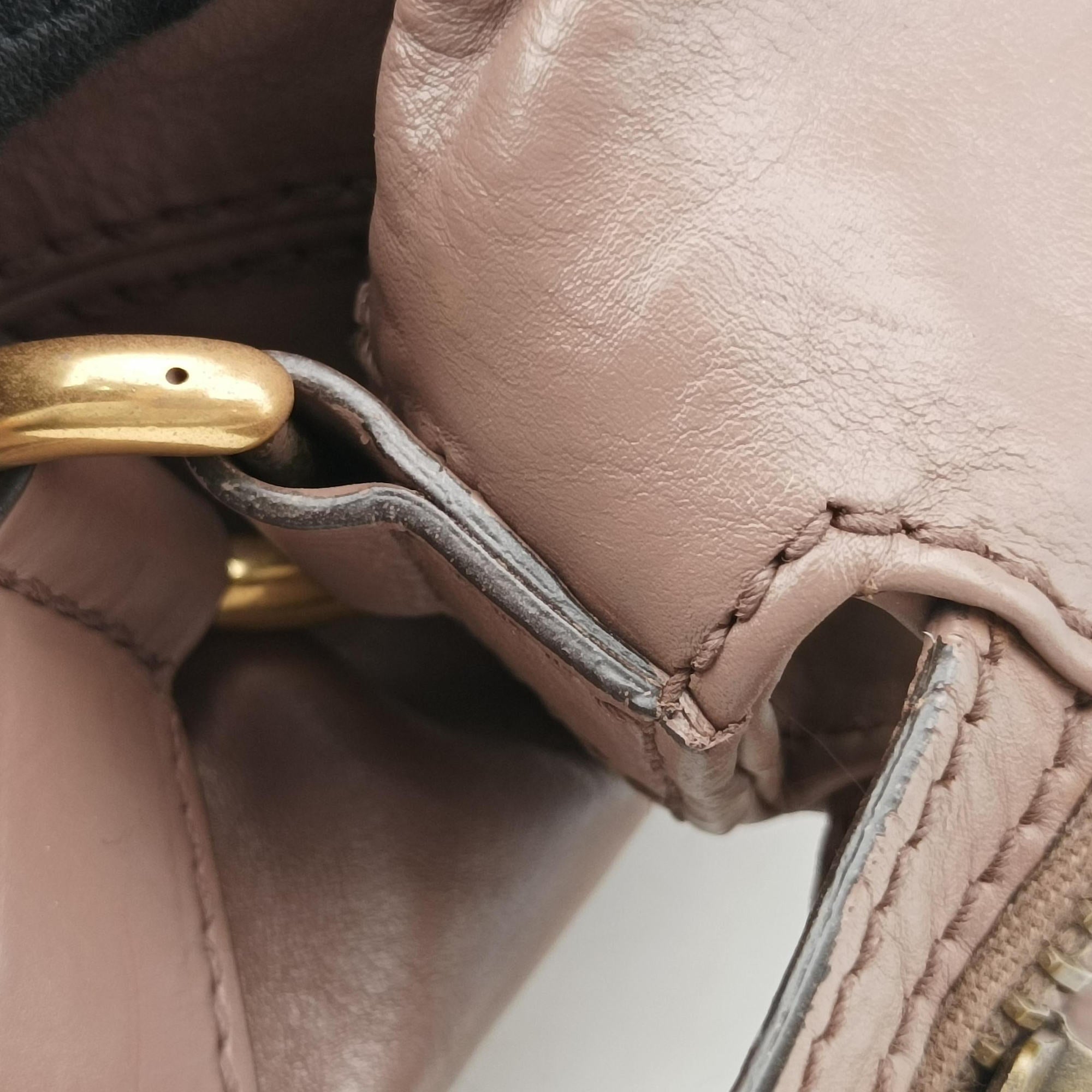 Horsebit hobo Pink Leather 309578 F013665374ホースビット ホーボー ピンク レザー 309578 F013665374