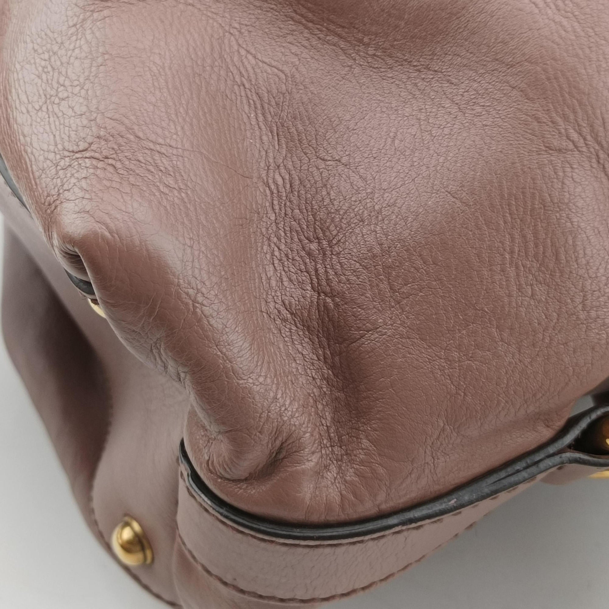 Horsebit hobo Pink Leather 309578 F013665374ホースビット ホーボー ピンク レザー 309578 F013665374