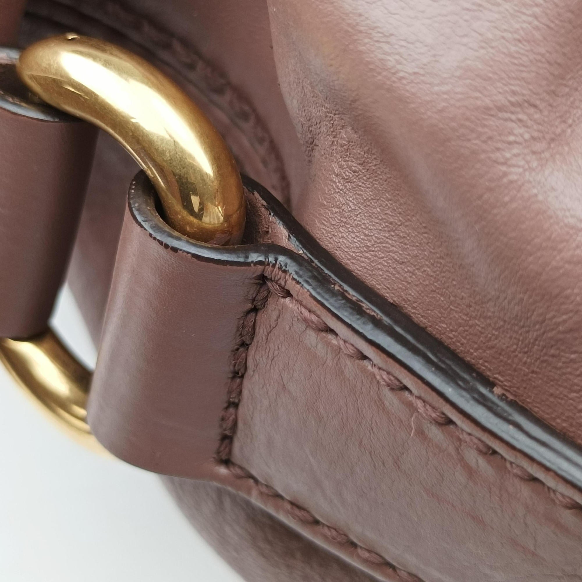 Horsebit hobo Pink Leather 309578 F013665374ホースビット ホーボー ピンク レザー 309578 F013665374