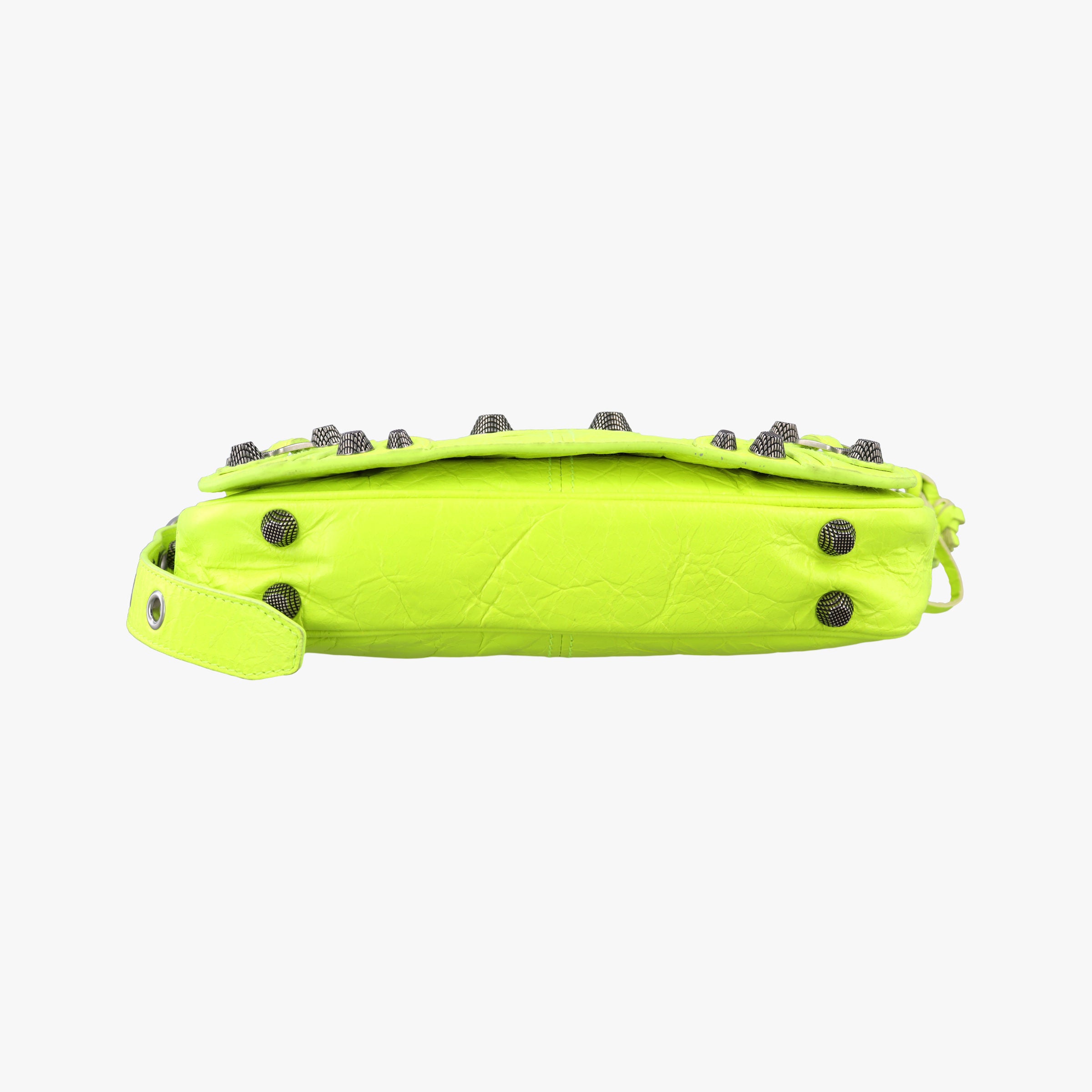 Le Cagole Neon Yellow lambskin 719082.7206.P.568024ルカゴール ネオンイエロー ラムスキン 719082.7206.P.568024