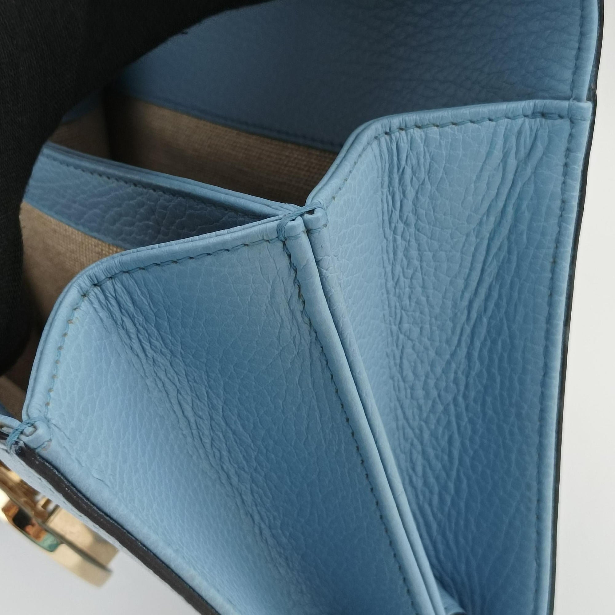 Interlocking G Blue Leather 510304 H026641804インターロッキングG ブルー レザー 510304 H026641804