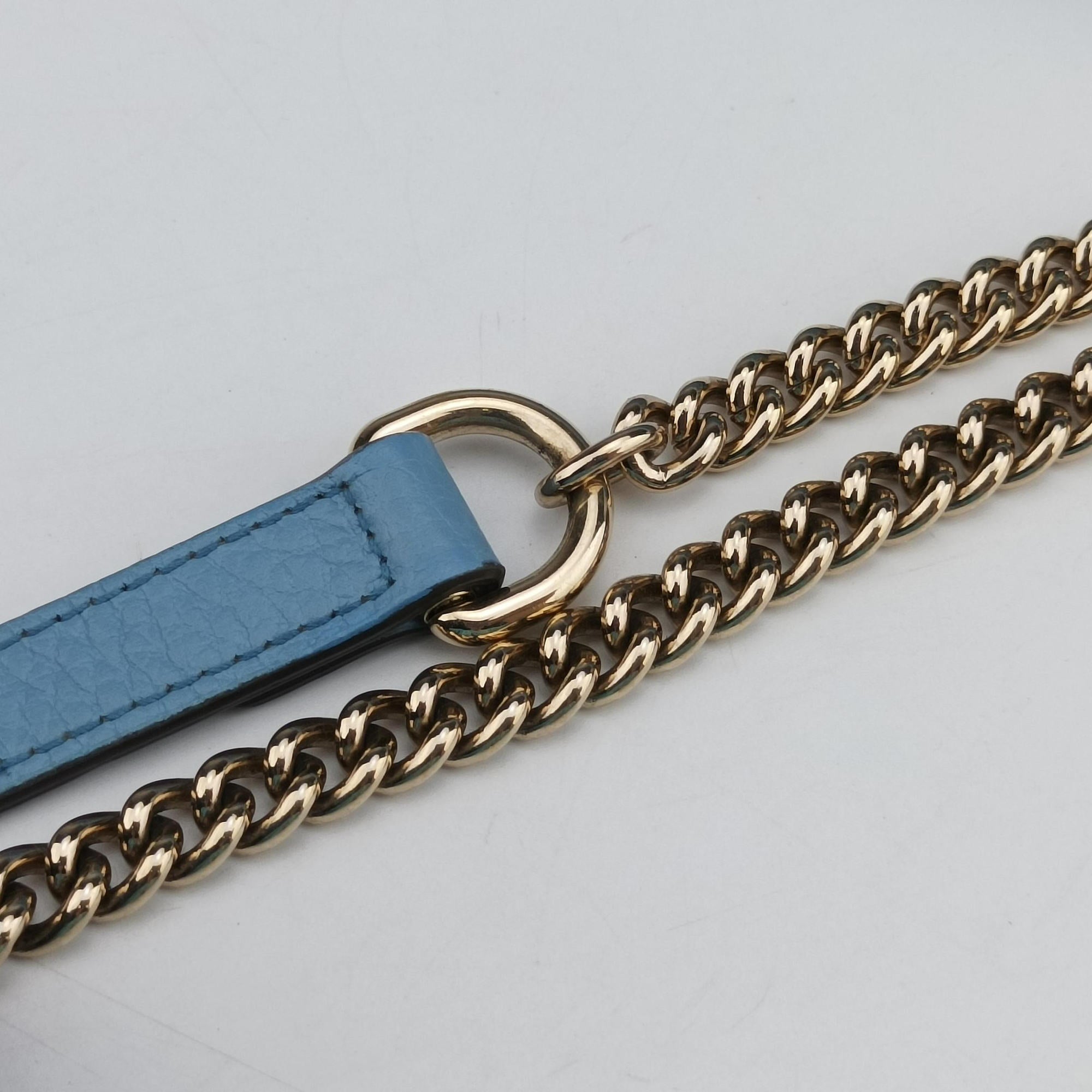 Interlocking G Blue Leather 510304 H026641804インターロッキングG ブルー レザー 510304 H026641804