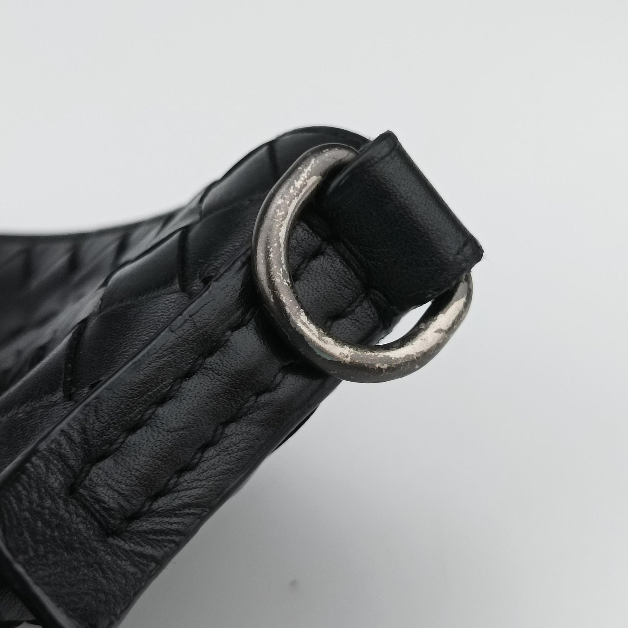 Intrecciato Black lambskin B02501996Fイントレチャート ブラック ラムスキン B02501996F