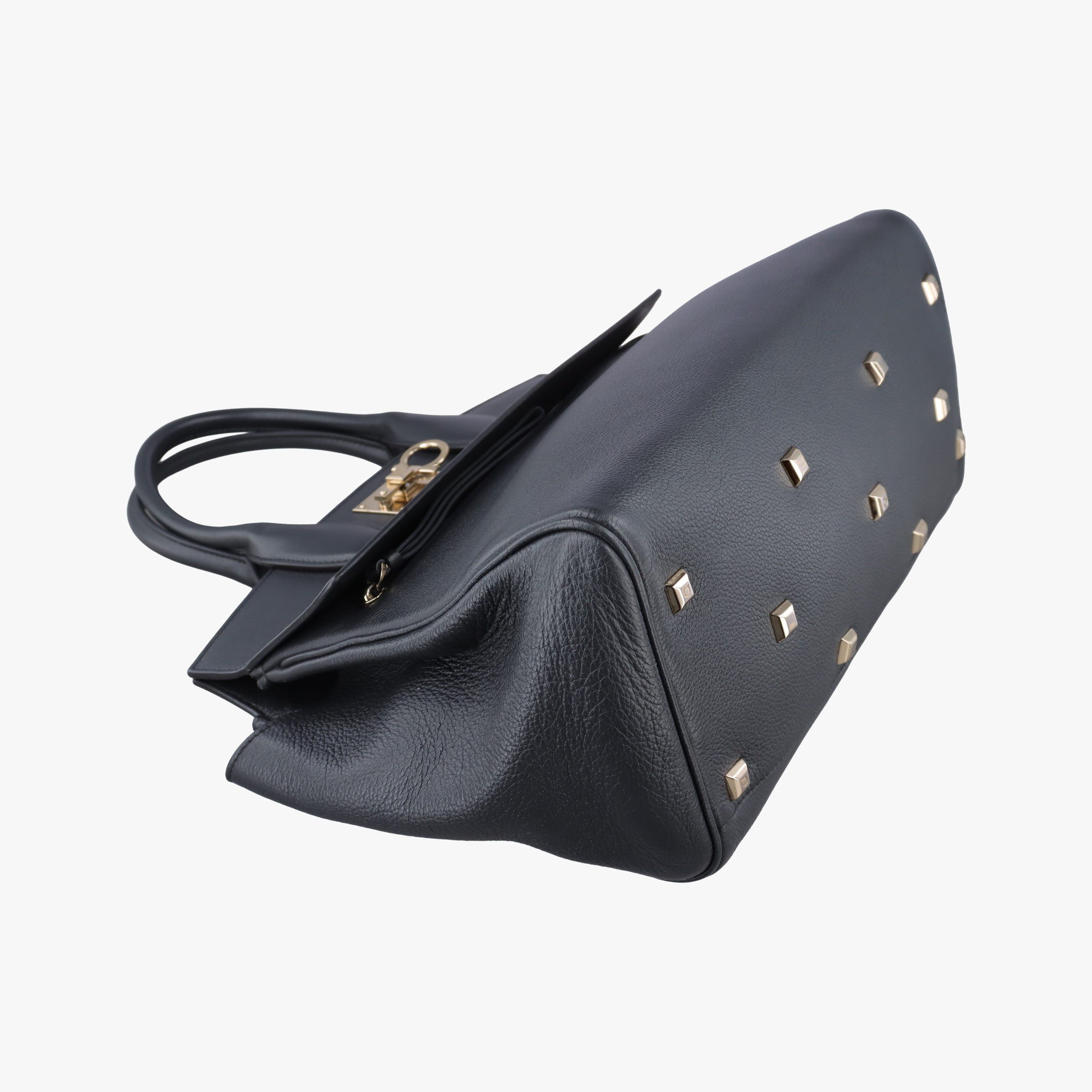Studio Dark Gray Grained Calfskin FZ-21 H167スタジオ ダークグレー グレインレザー FZ-21 H167