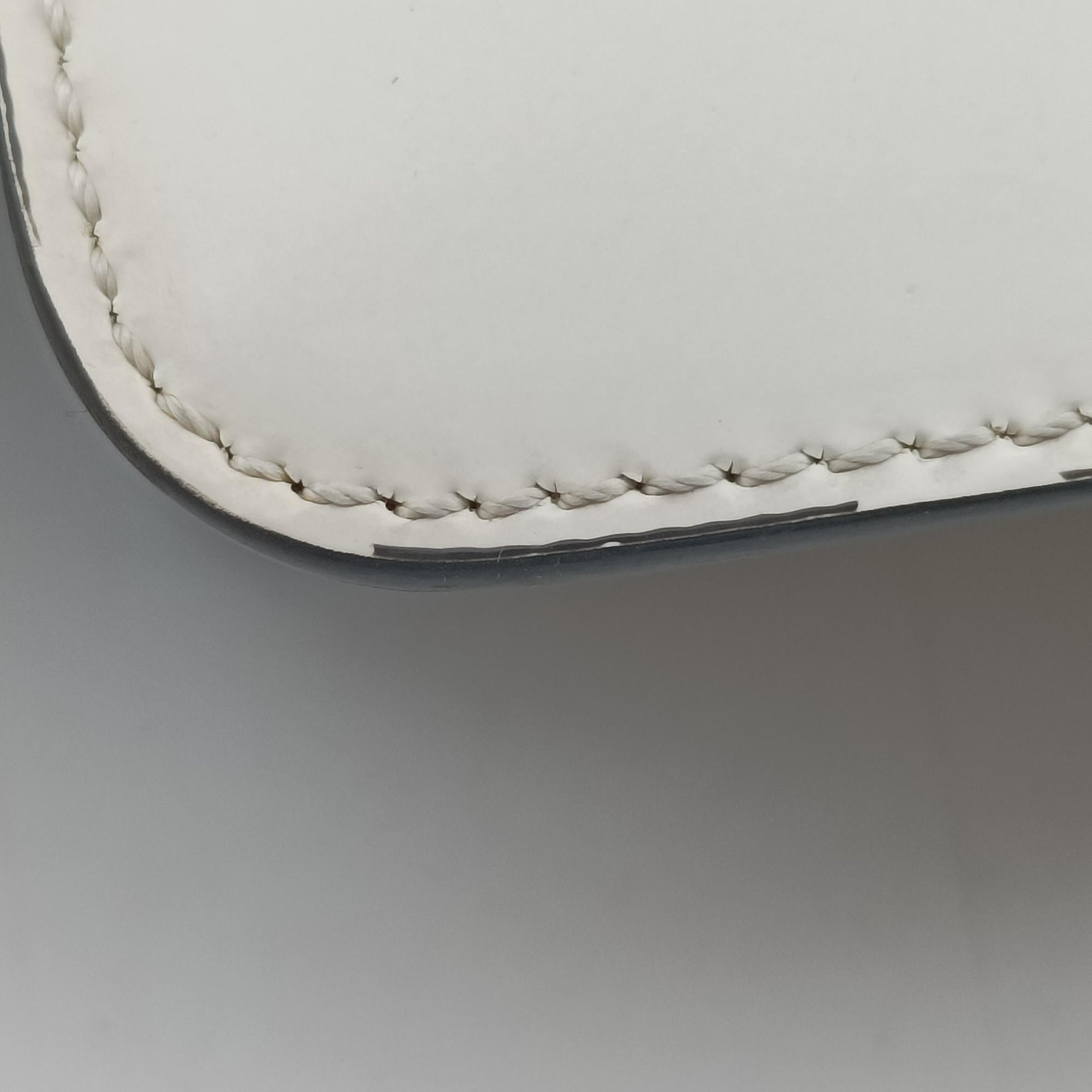 TRUNK White × Green Leather トランク ホワイト × グリーン レザー