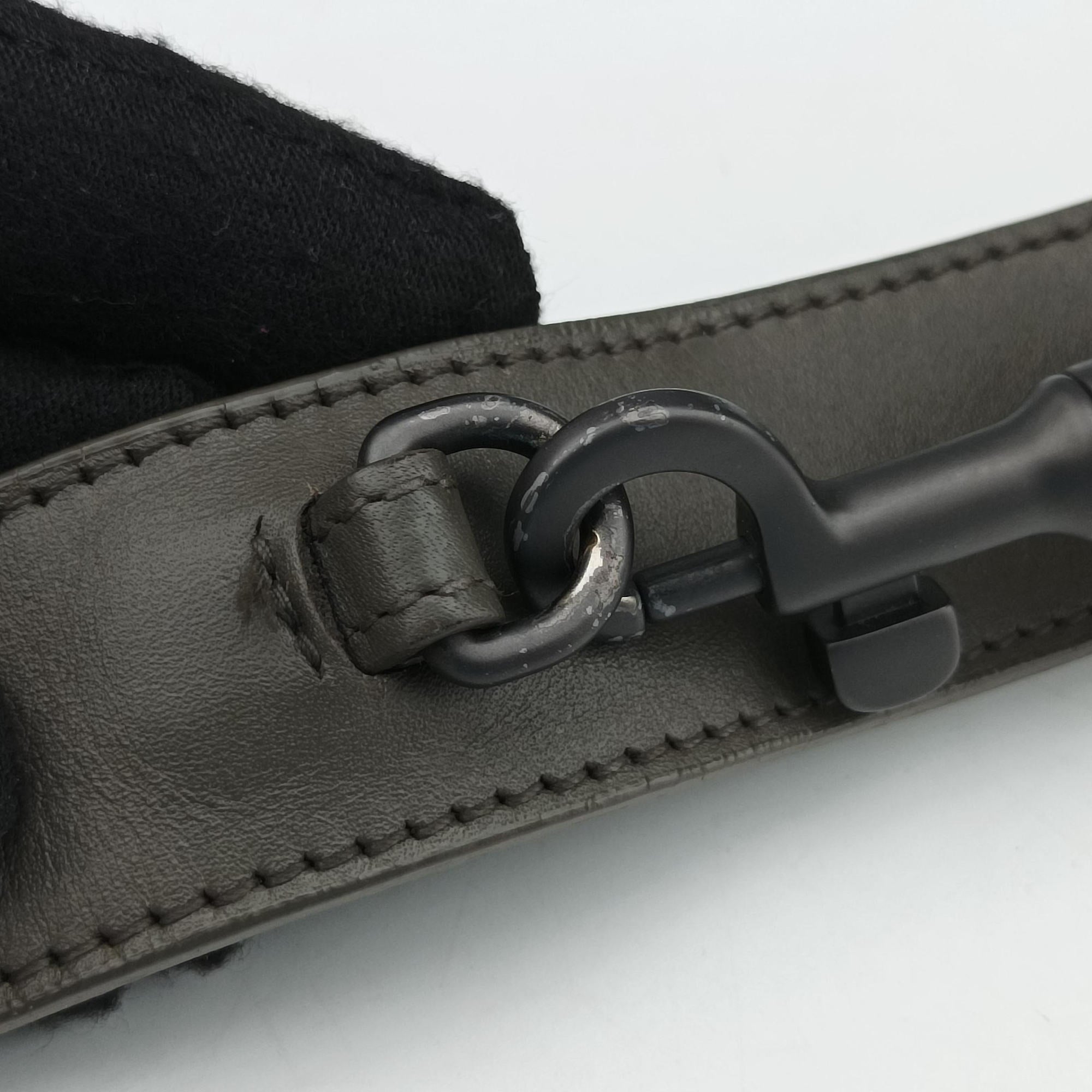 Intrecciato Grey lambskin B02753975Rイントレチャート グレー ラムスキン B02753975R