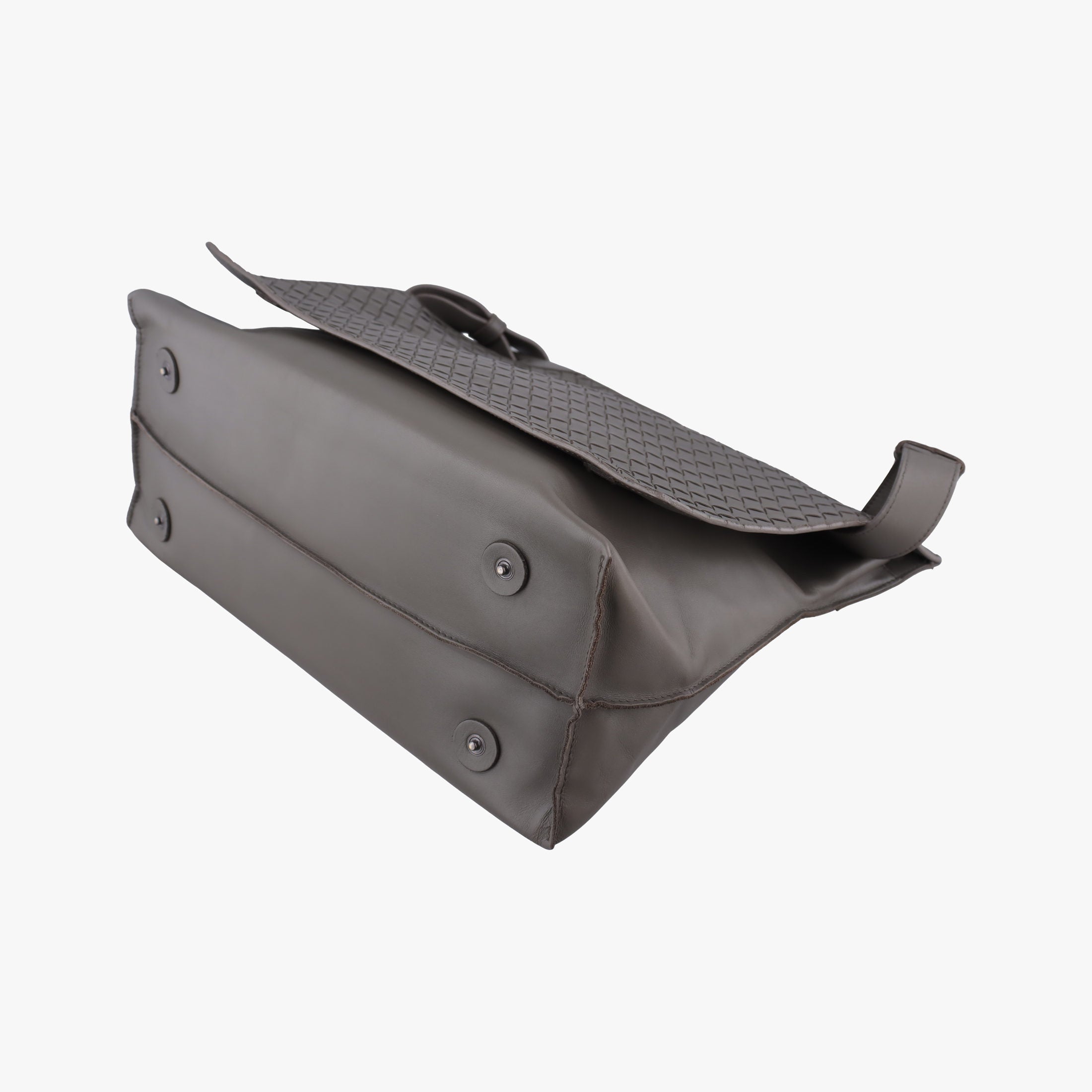 Intrecciato Grey lambskin B02753975Rイントレチャート グレー ラムスキン B02753975R