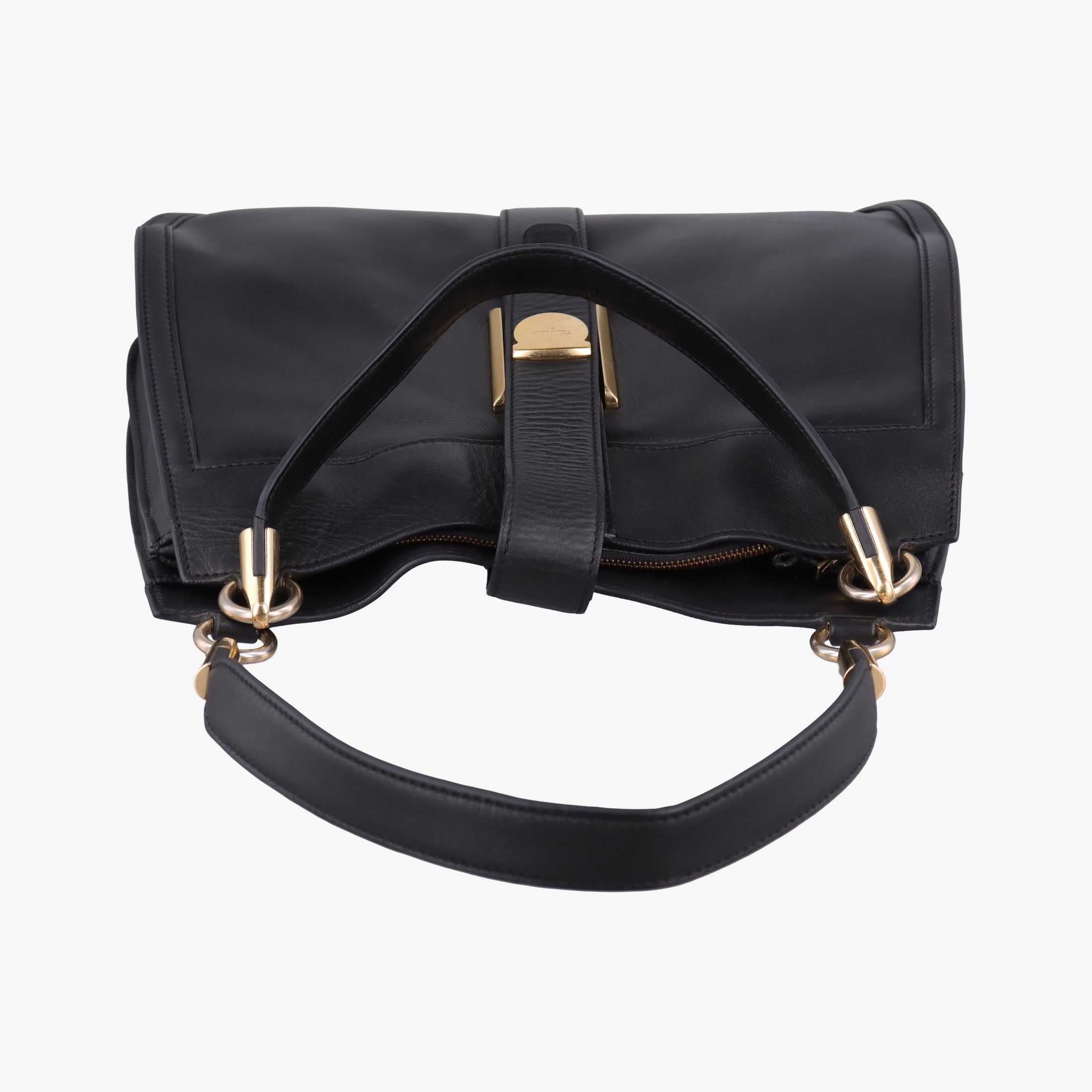 Enny hobo Black Leather EE-21 E746エニー ホーボー ブラック レザー EE-21 E746