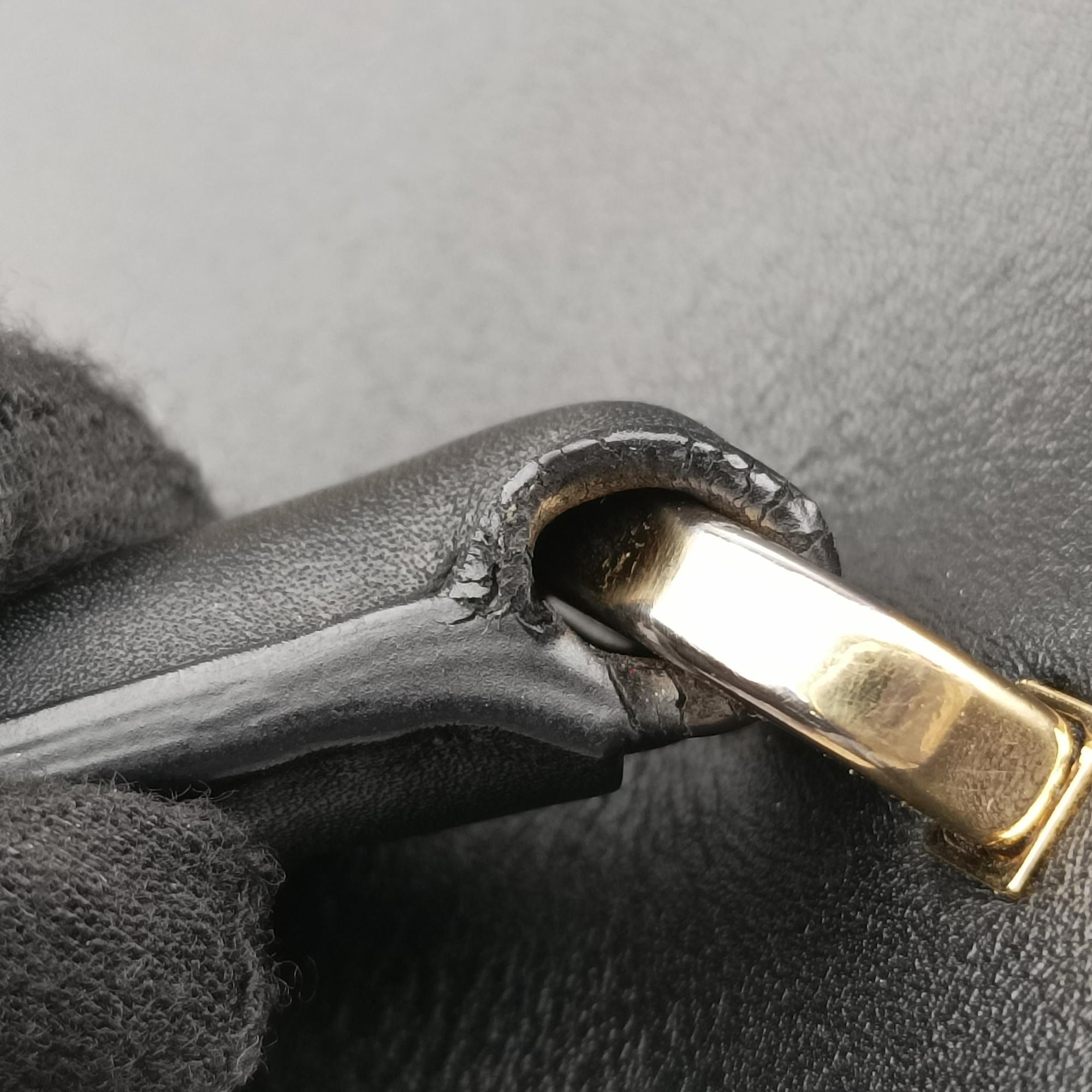 Gancini Juliet Black leather AU-21/D552ガンチーニ ジュリエット ブラック レザー AU-21/D552