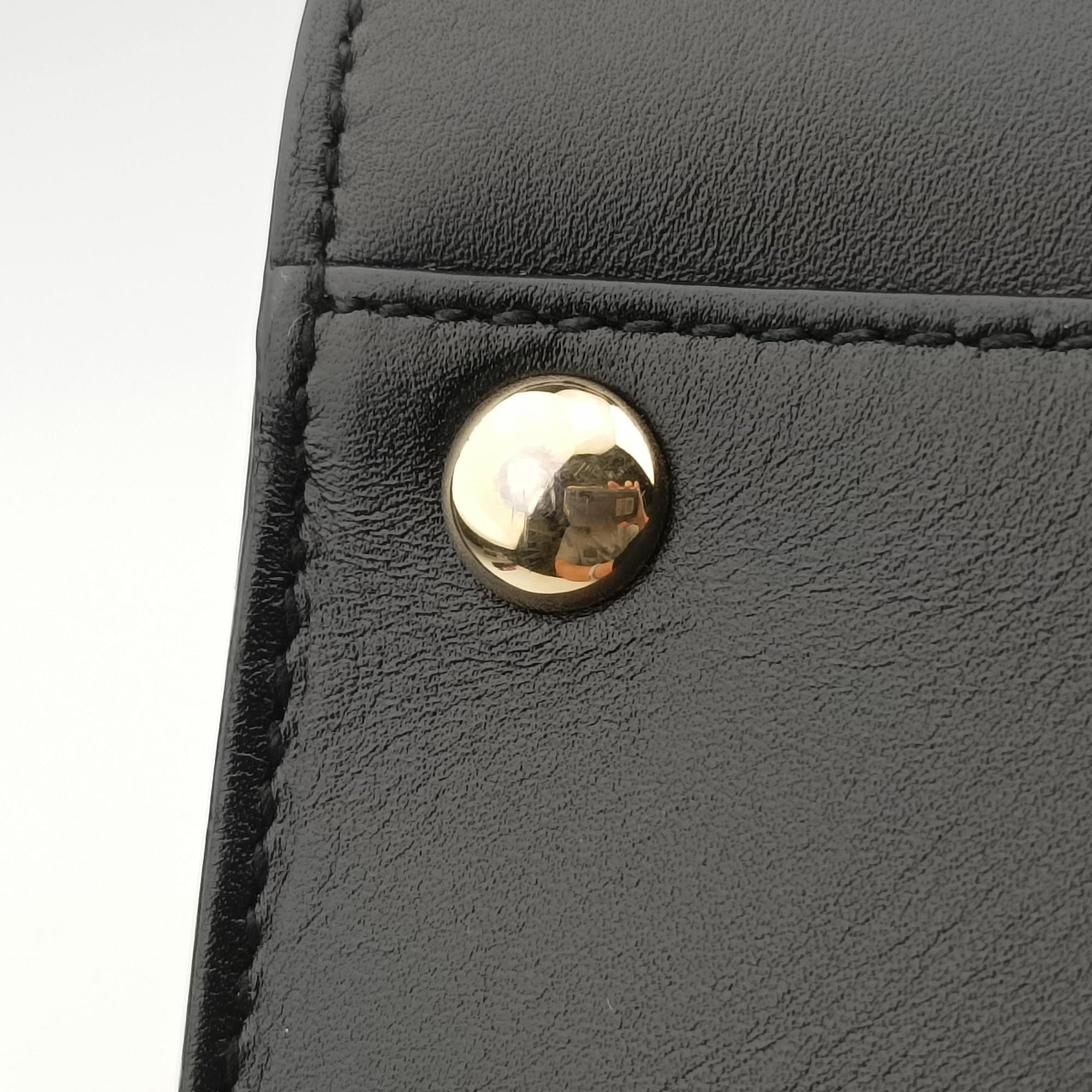 Gancini Juliet Black leather AU-21/D552ガンチーニ ジュリエット ブラック レザー AU-21/D552