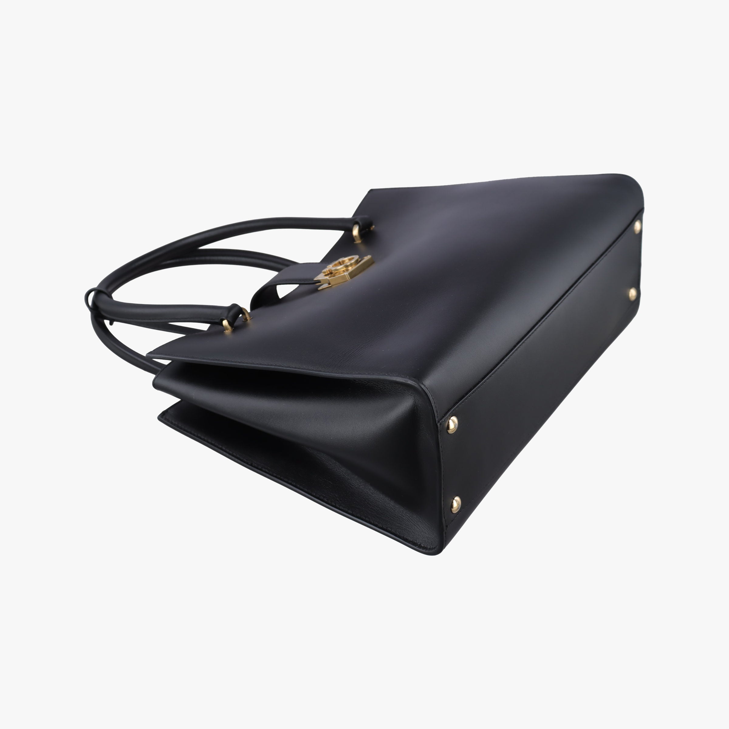Gancini Juliet Black leather AU-21/D552ガンチーニ ジュリエット ブラック レザー AU-21/D552