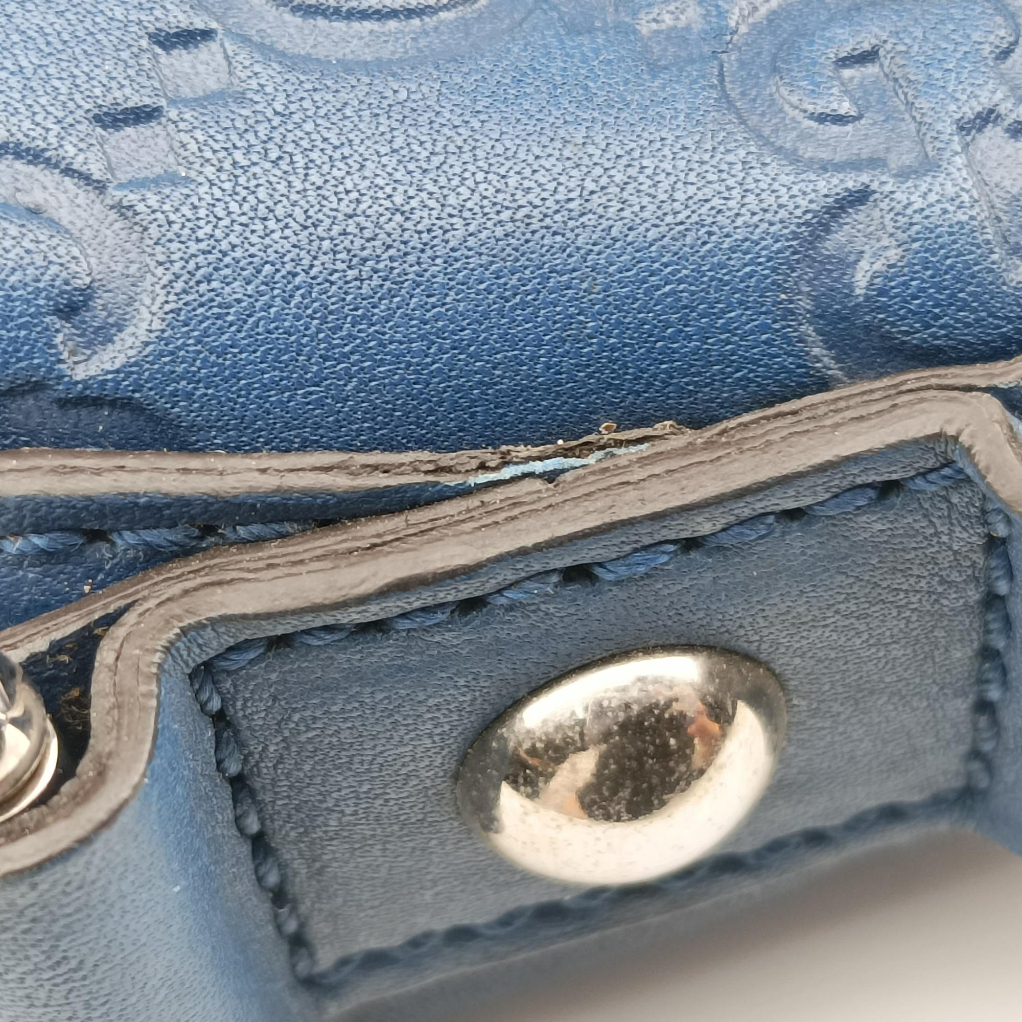 Icon Bit Blue Leather 228584 D7052163アイコンビット ブルー レザー 228584 D7052163
