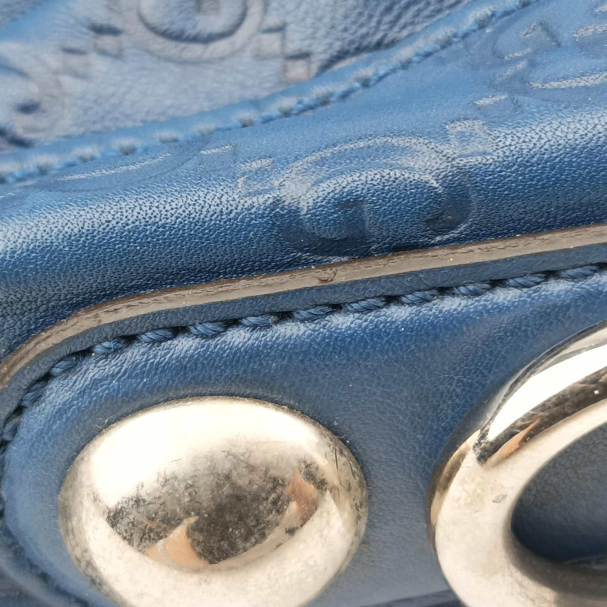 Icon Bit Blue Leather 228584 D7052163アイコンビット ブルー レザー 228584 D7052163