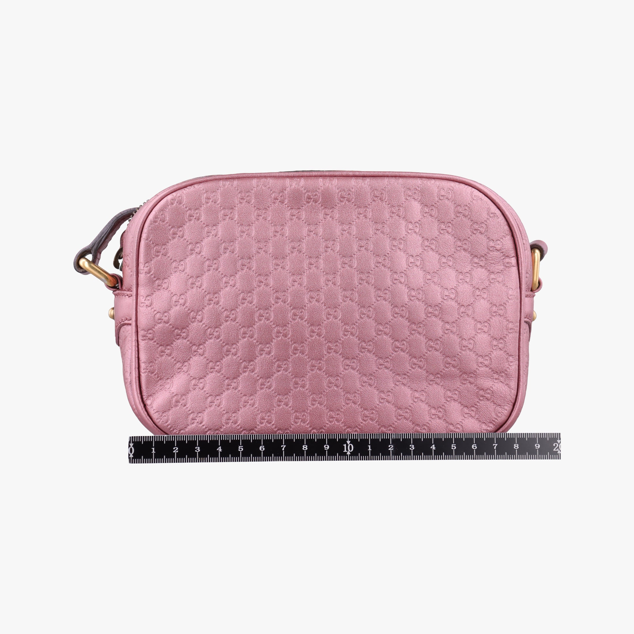 Microguccissima bamboo camera Pink Leather 309538 B013121338マイクログッチシマ バンブー ピンク レザー 309538 B013121338
