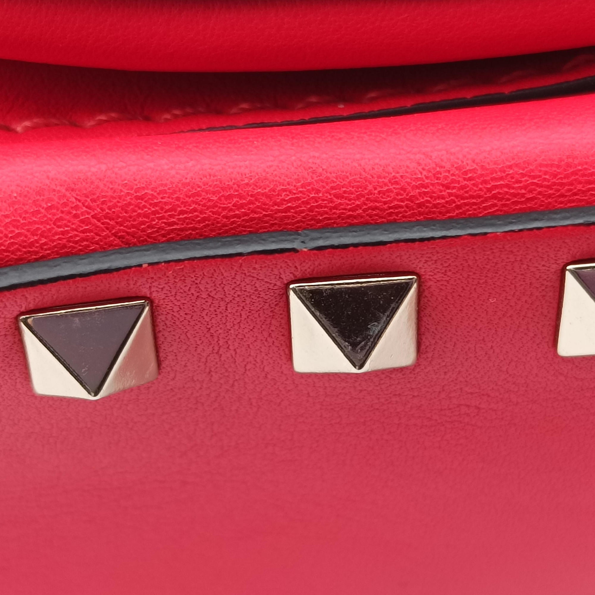 Rockstud Red Leather TV1W2B0859BOLロックスタッズ レッド レザー TV1W2B0859BOL