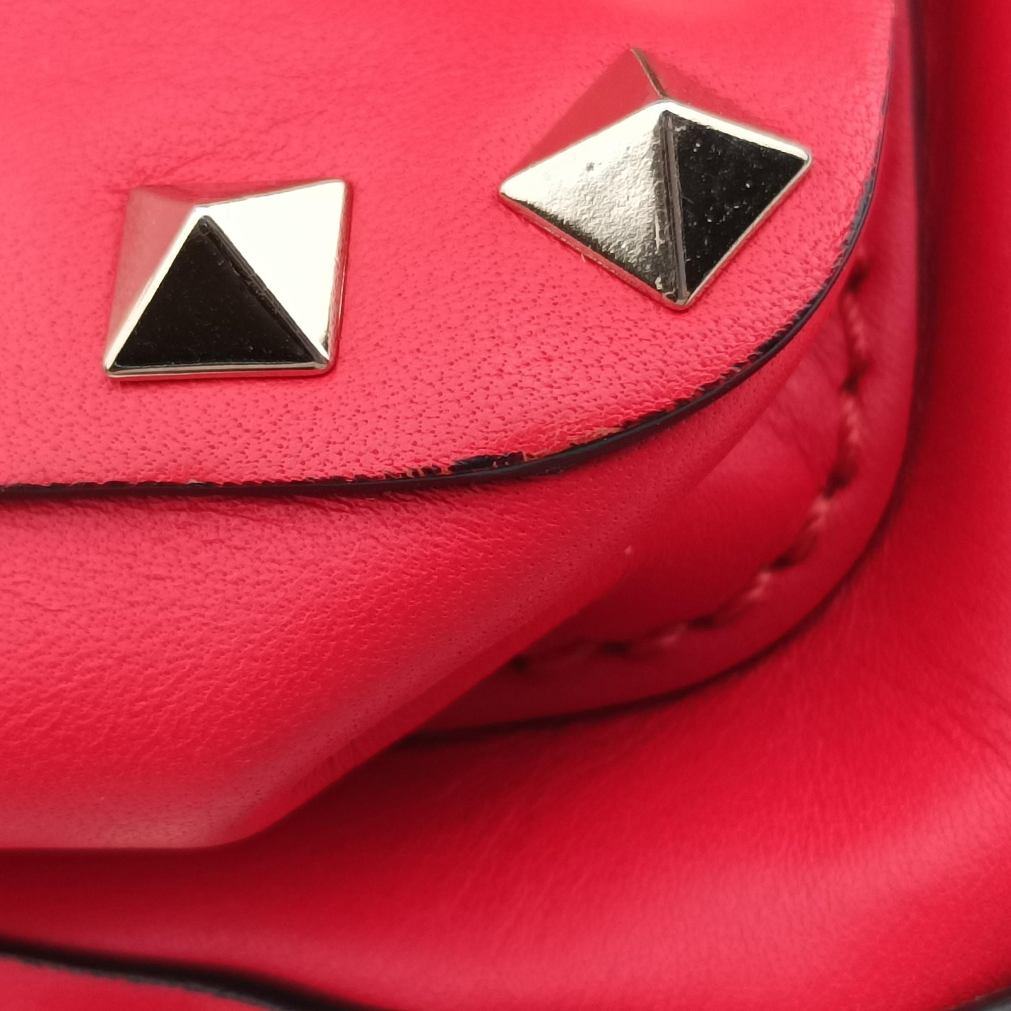 Rockstud Red Leather TV1W2B0859BOLロックスタッズ レッド レザー TV1W2B0859BOL