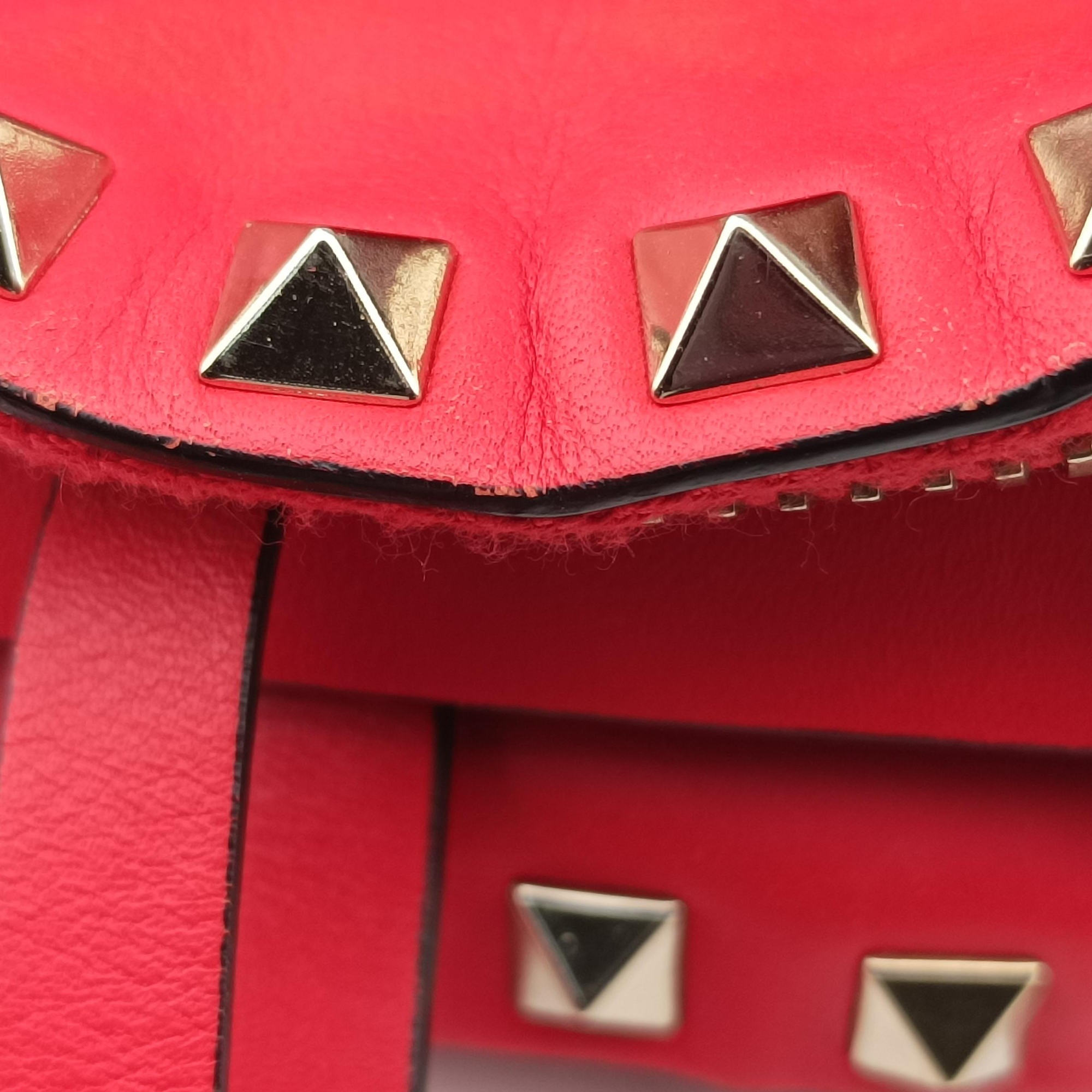 Rockstud Red Leather TV1W2B0859BOLロックスタッズ レッド レザー TV1W2B0859BOL