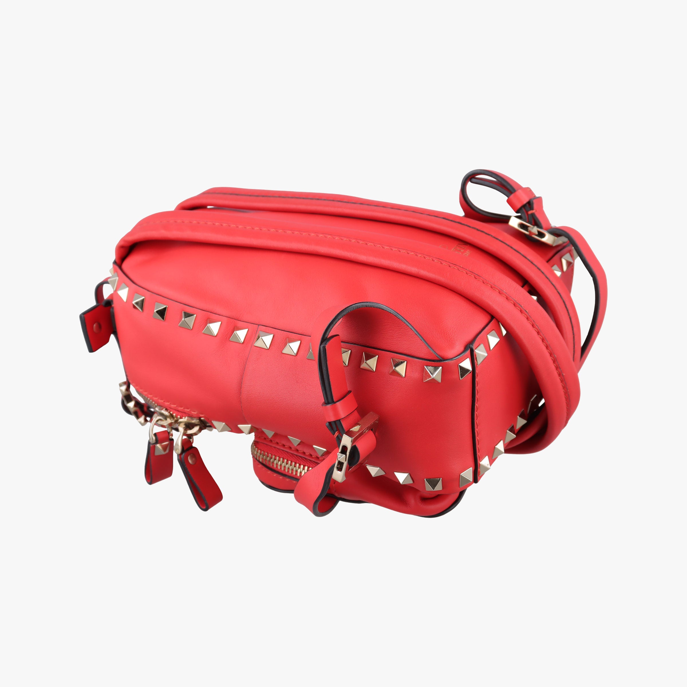 Rockstud Red Leather TV1W2B0859BOLロックスタッズ レッド レザー TV1W2B0859BOL