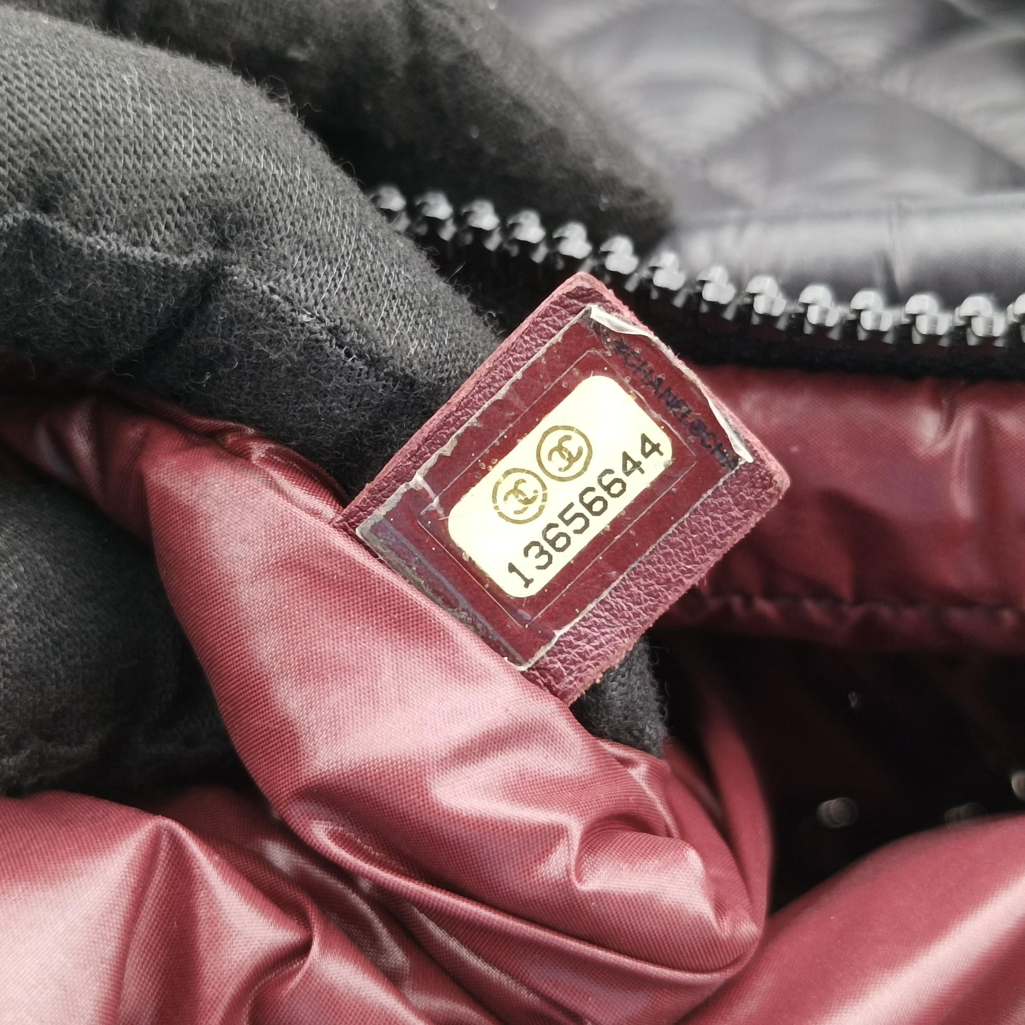 Cococoon Quilting Black Nylon×Leather A47107 13656644コココクーン キルティング ブラック ナイロン×レザー A47107 13656644